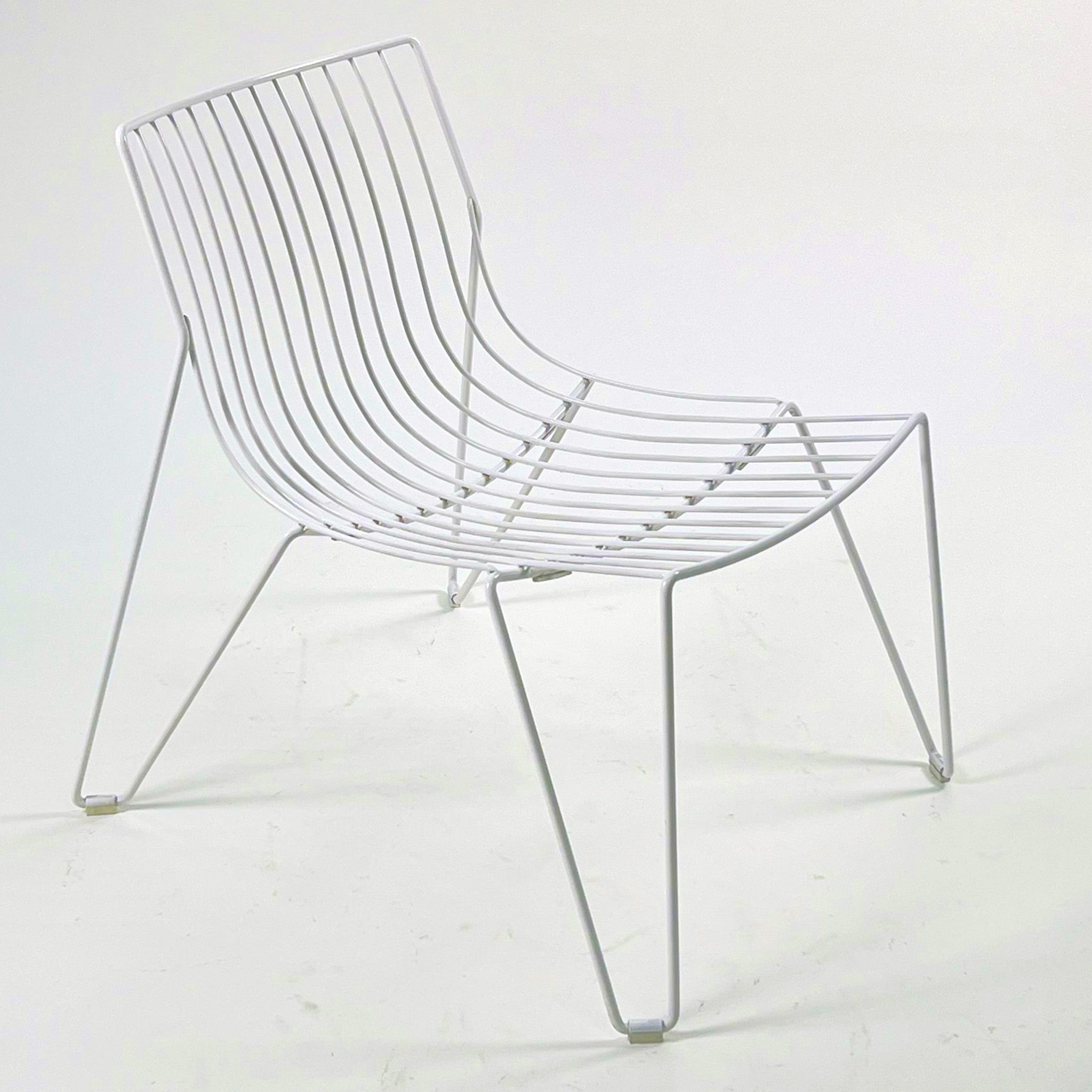 Massproductions Tio Easy Chair - White (Clearance)