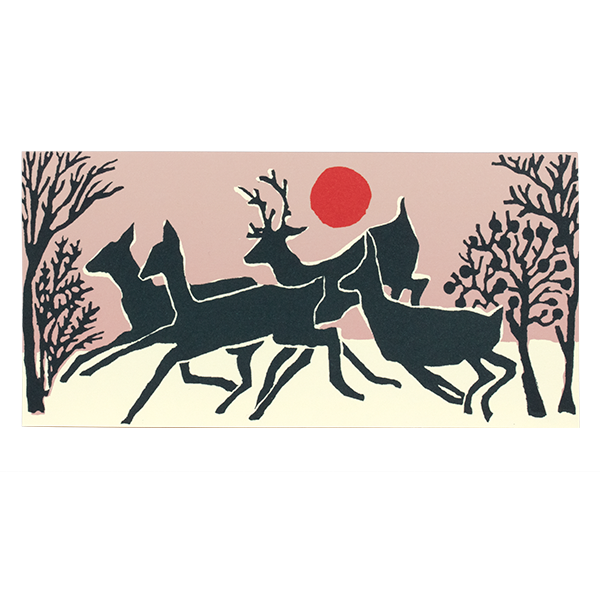 The Running of the Deer - Pack of 10 Cards