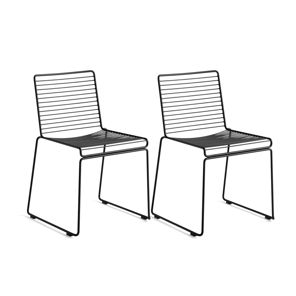 Clearance PAIR Hee Dining Chairs / Black / Item 439