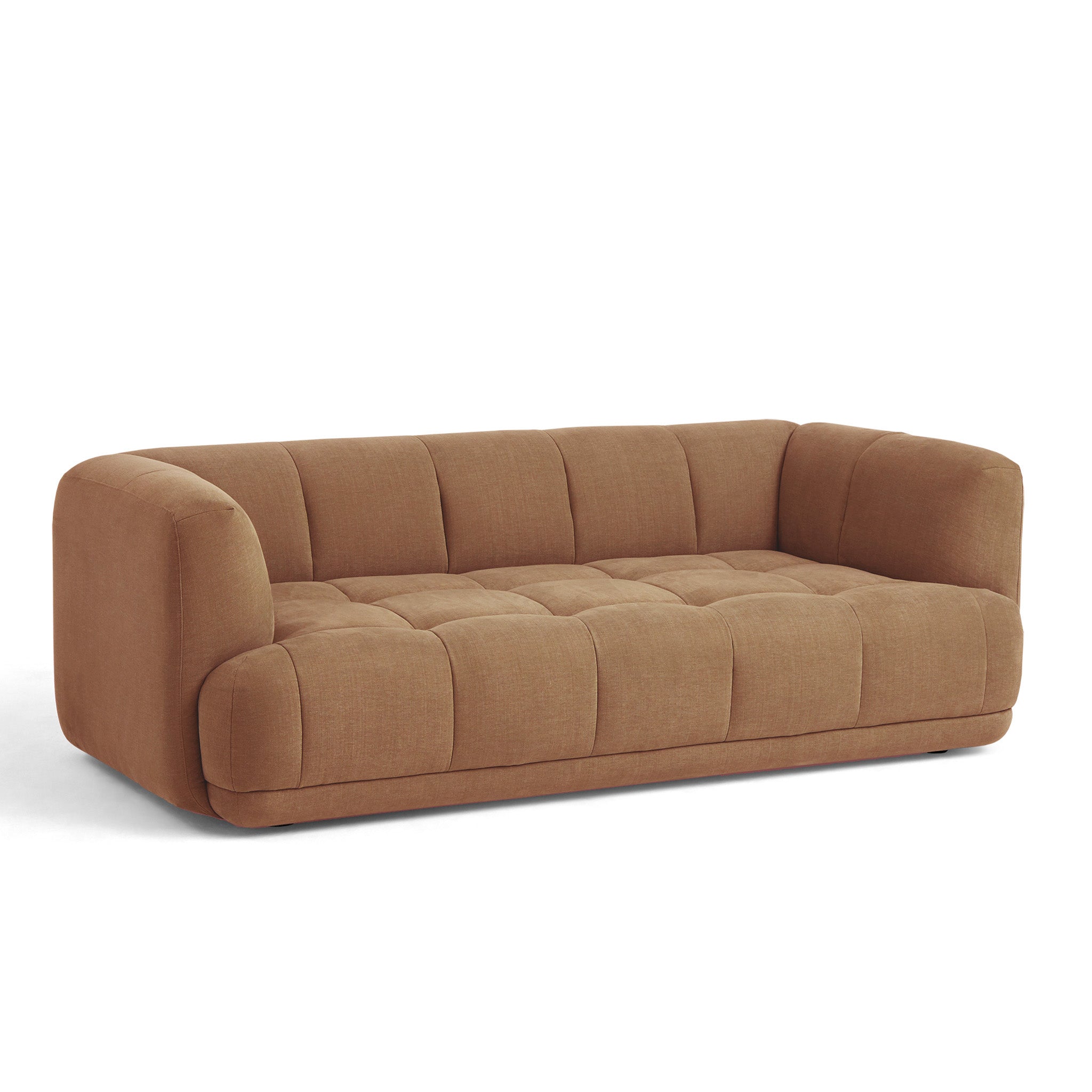 In stock -  Quilton Sofa 2 Seater / Linara 142 Spice