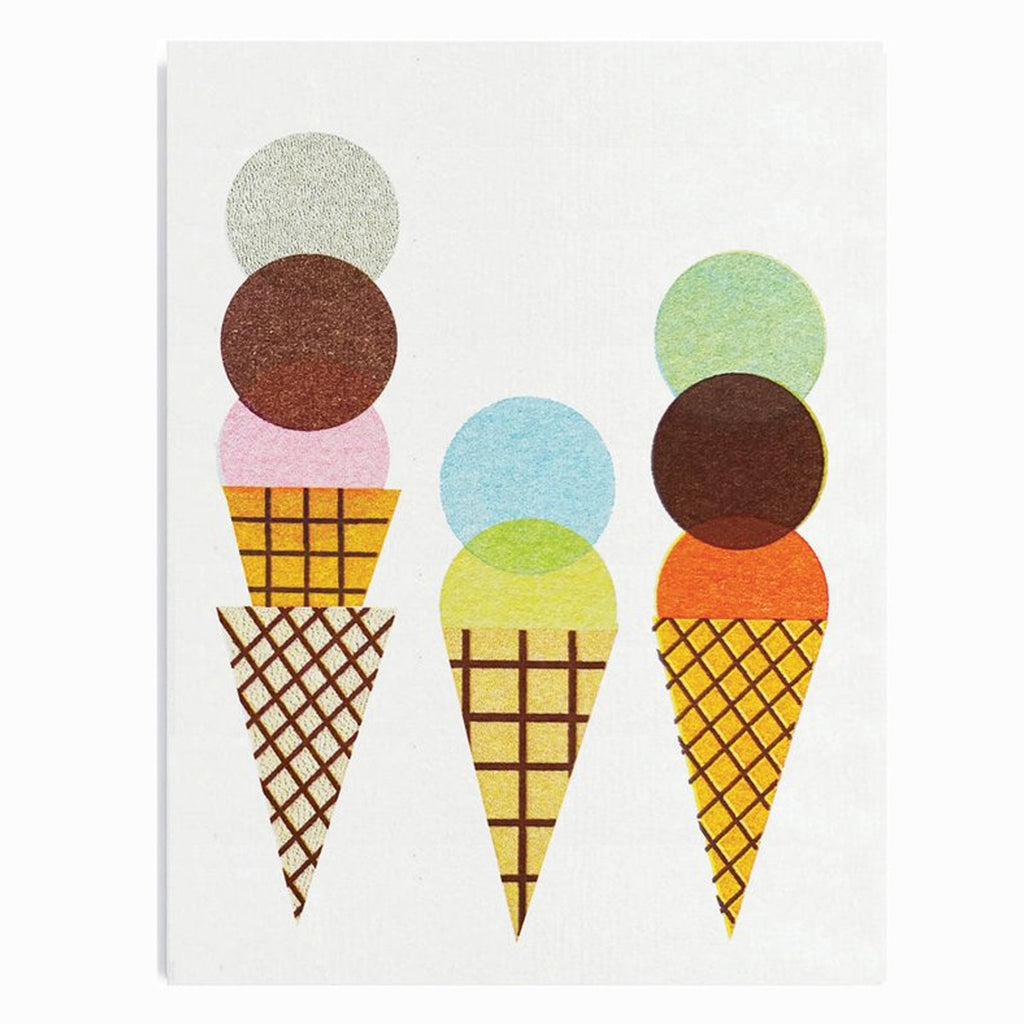 Ice Cream Mini Card by Scout Editions
