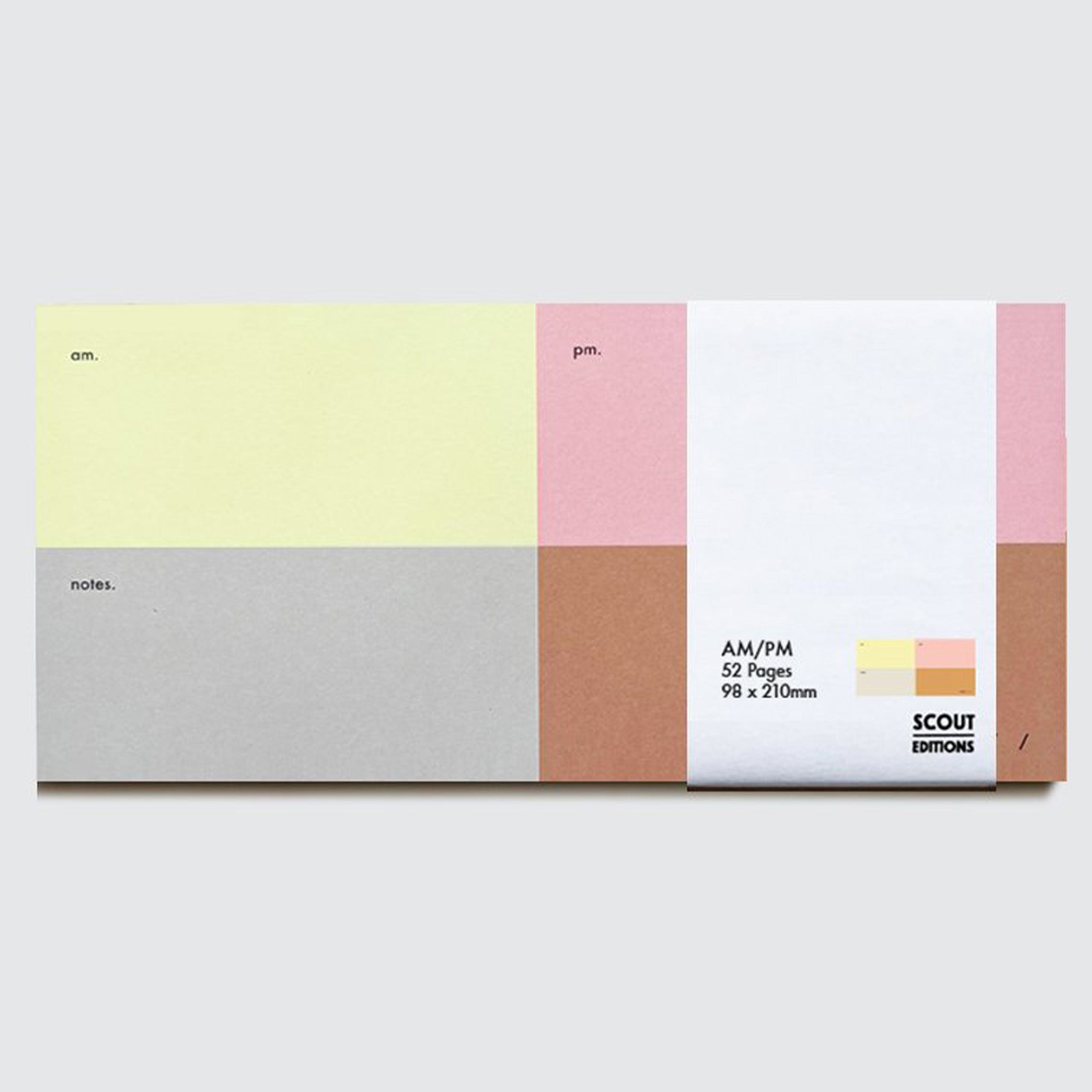 AM/PM Day Planner Block by Scout Editions