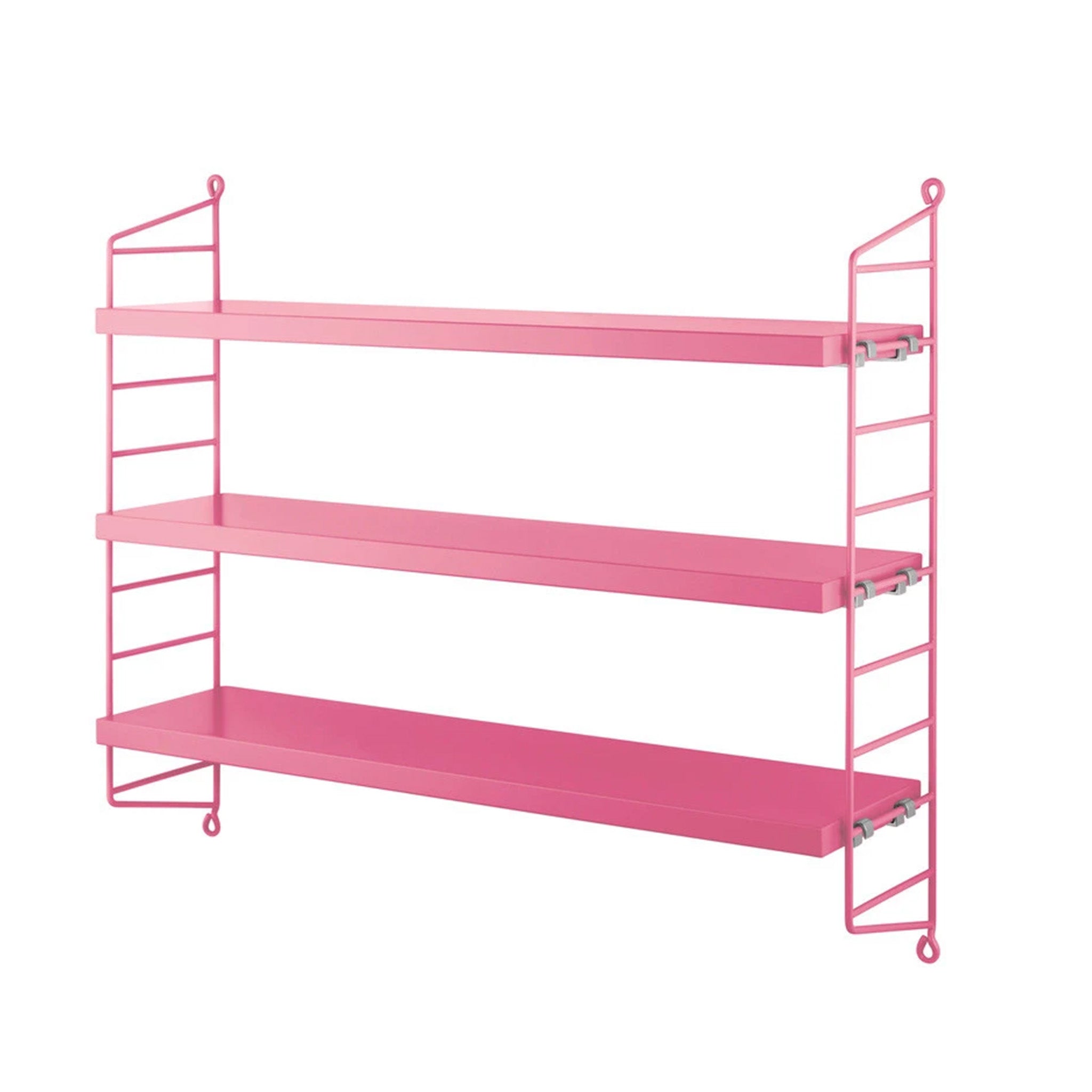 String Furniture String Pocket Shelf – Pink – (Clearance)