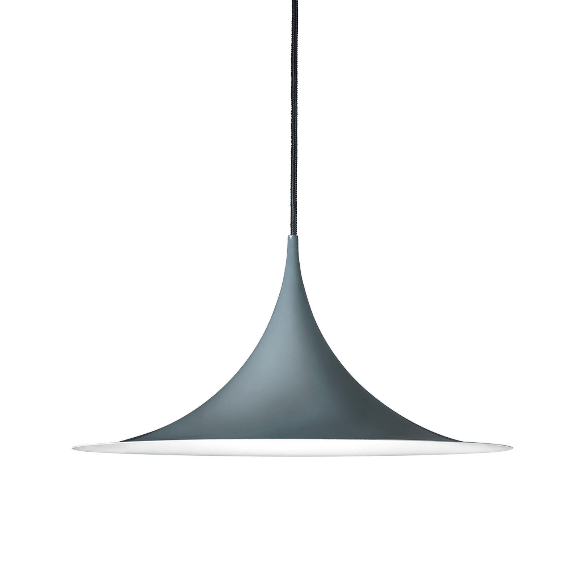 Clearance Semi Pendant Light Anthracite Grey by Gubi