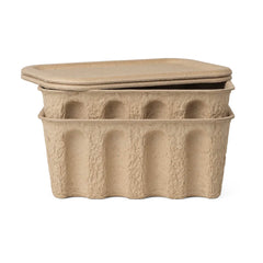 Paper Pulp Boxes With Lids By Ferm Living — haus®