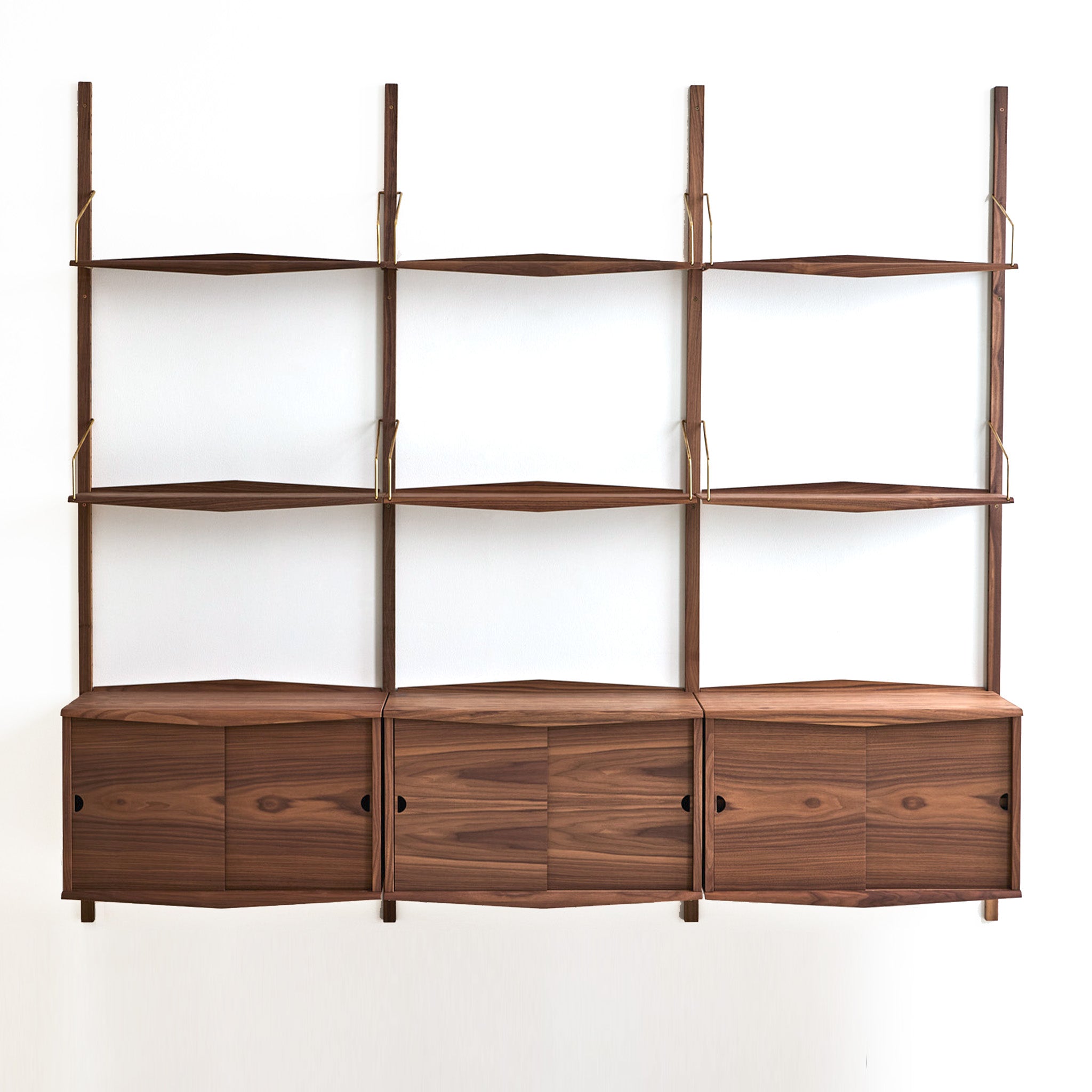 System Ultra Wood Shelving by Poul Cadovius for DK3