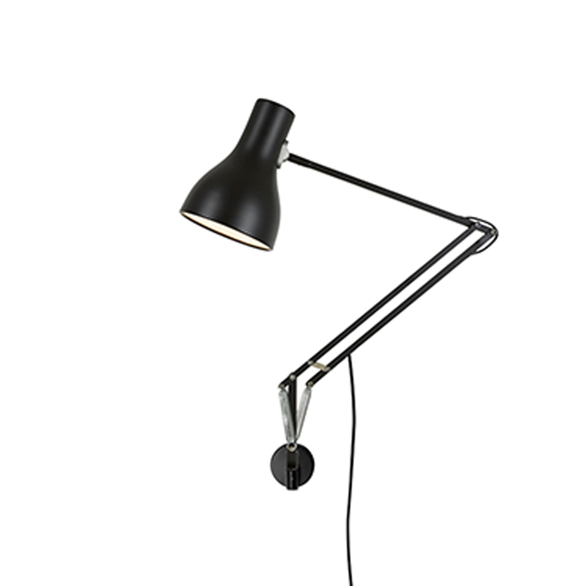 Anglepoise Type 75™ Wall Mounted Lamp - Jet Black (Clearance)