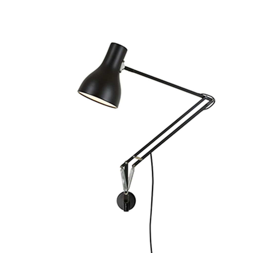 Anglepoise Type 75™ Wall Mounted Lamp - Jet Black (Clearance)
