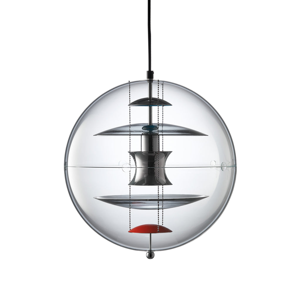 VP Globe Coloured Glass Pendant by Verpan