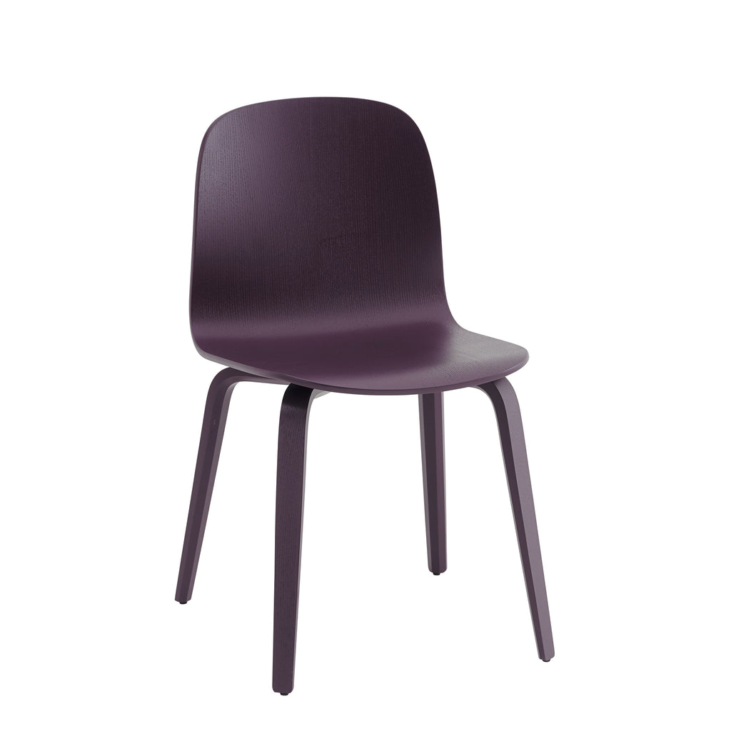 Visu Chair Wooden Frame by Muuto