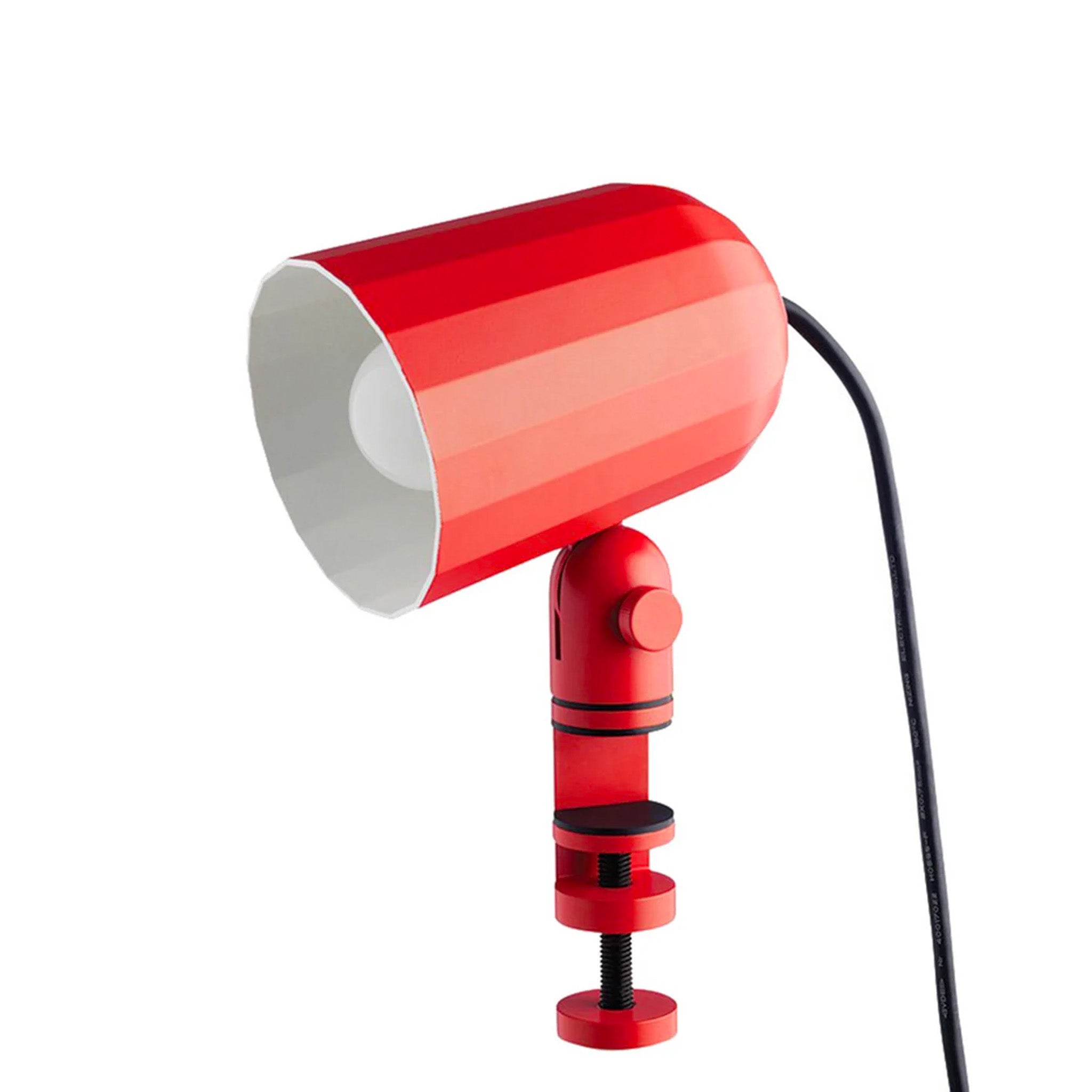 Clearance Noc Clamp Light / Red by Hay