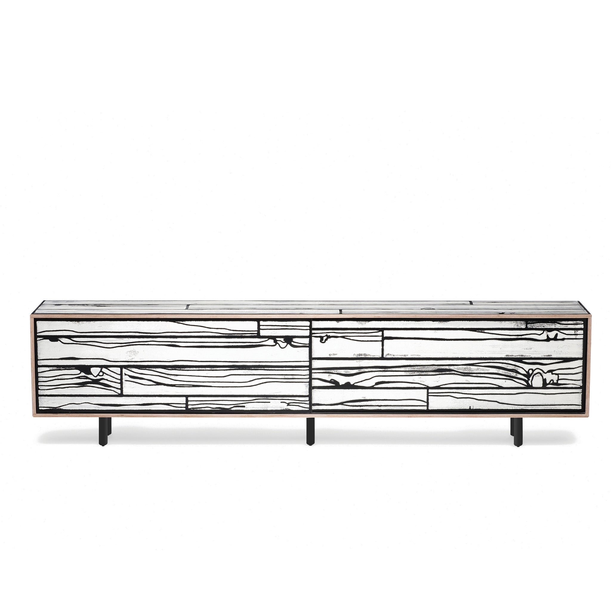 Wrongwoods Long Low Cabinet by Established & Sons