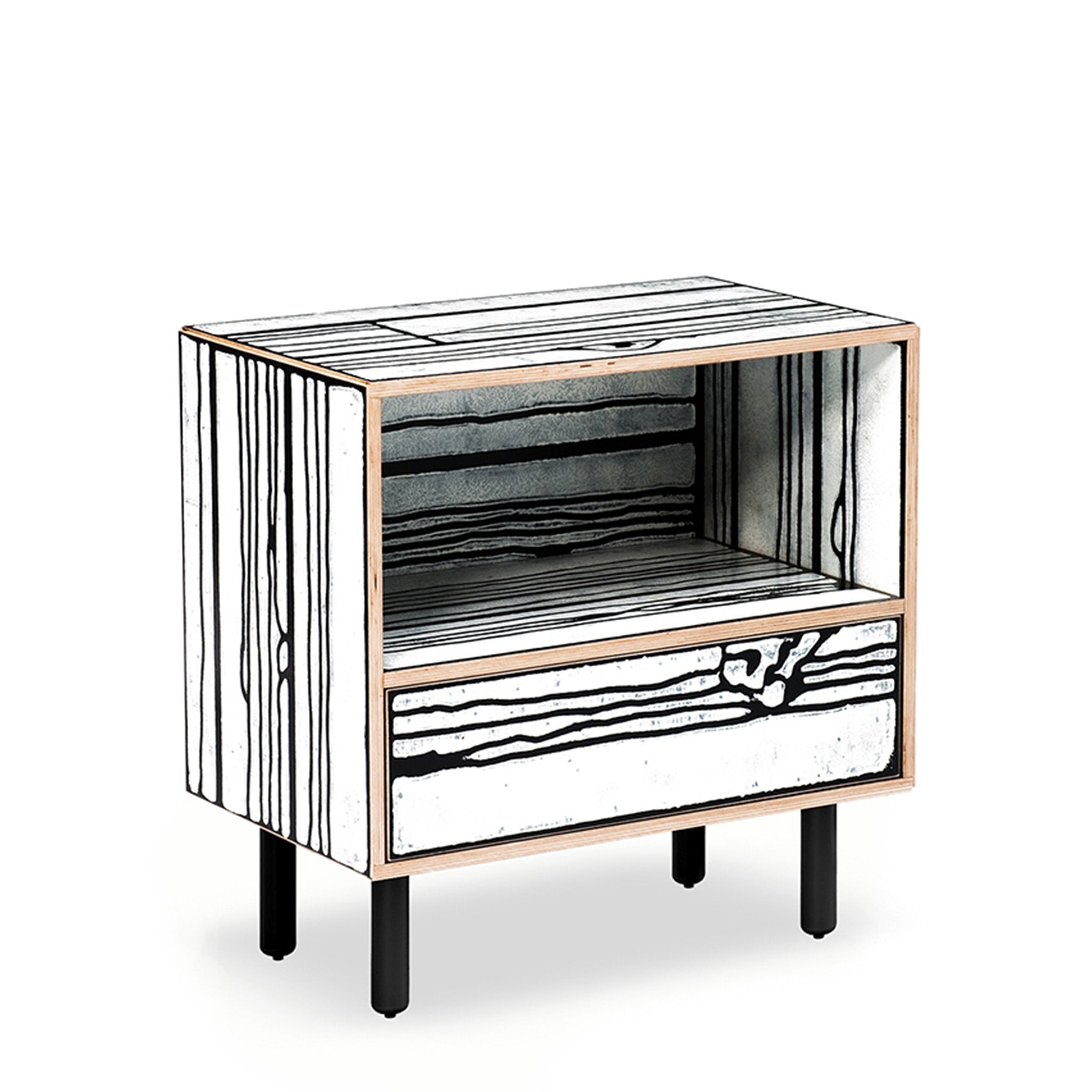 Wrongwoods Night Table by Established & Sons