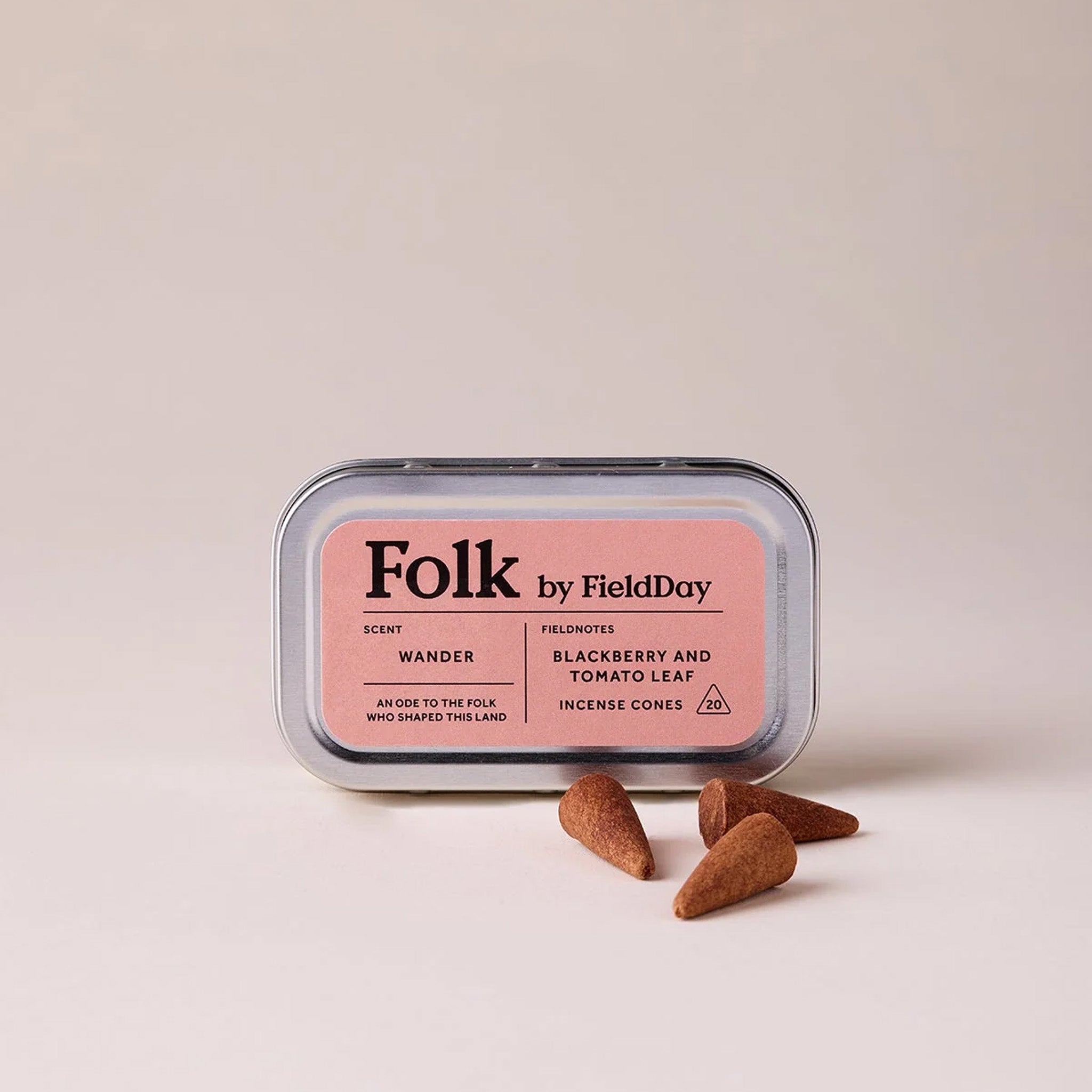 Wander Folk Incense Cones by FieldDay