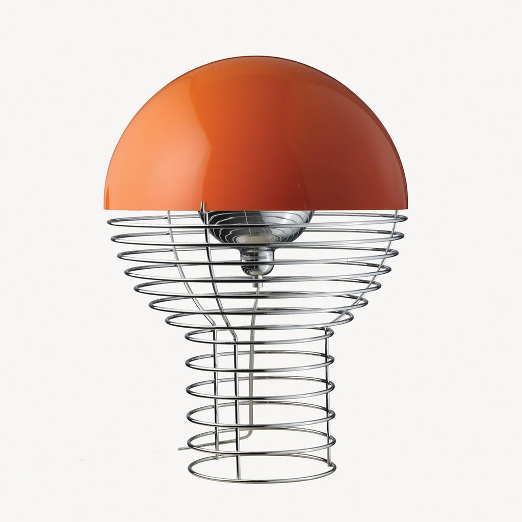 Wire Table Lamp by Verpan