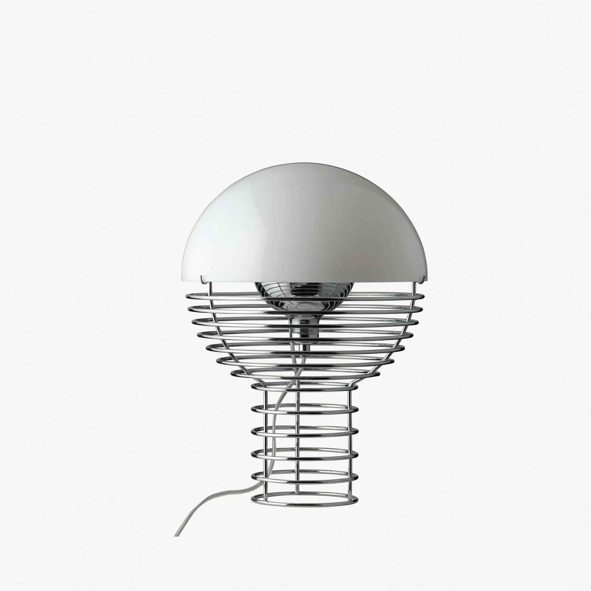 Wire Table Lamp by Verpan