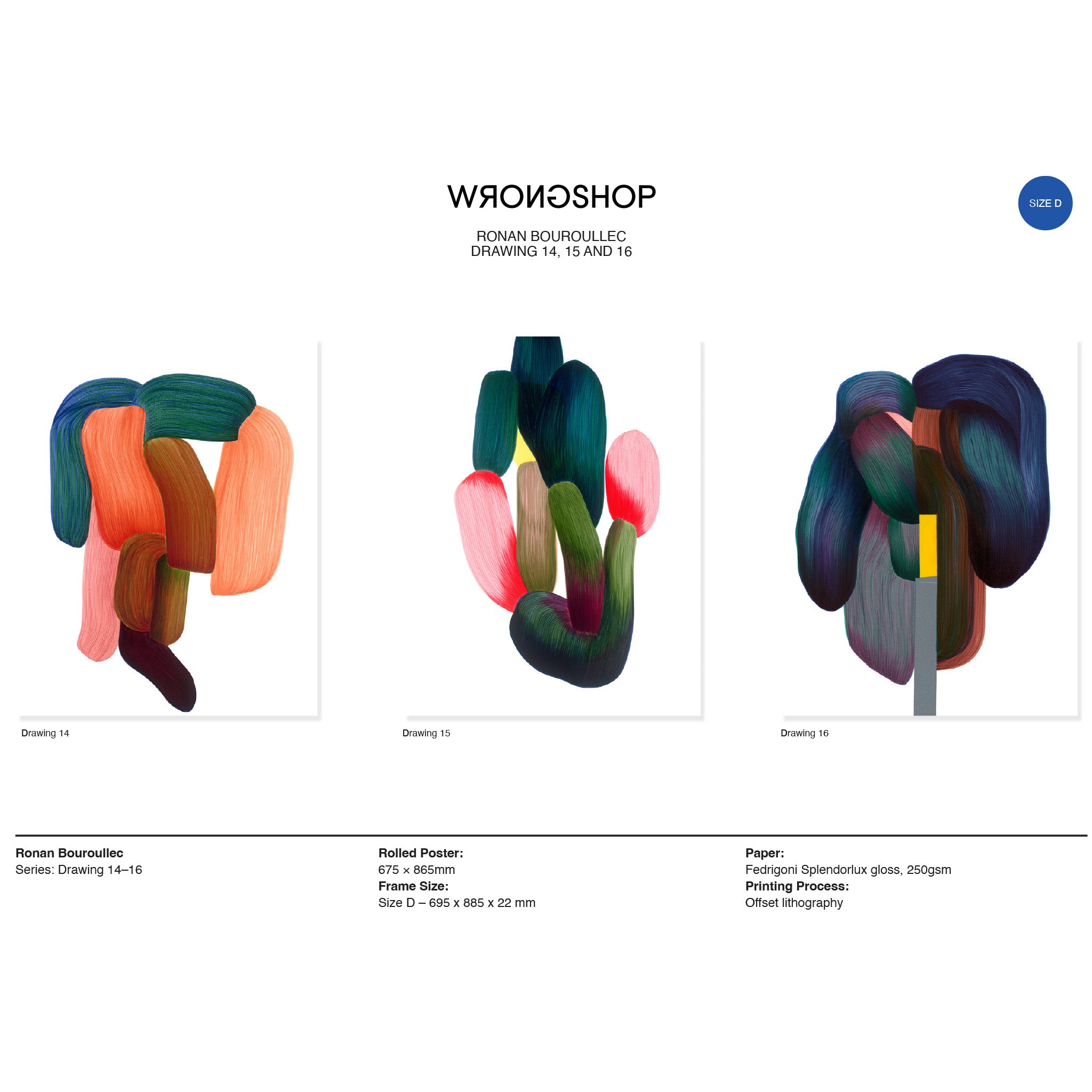 Bouroullec Drawing 16 / 2021 by The Wrong Shop — haus®