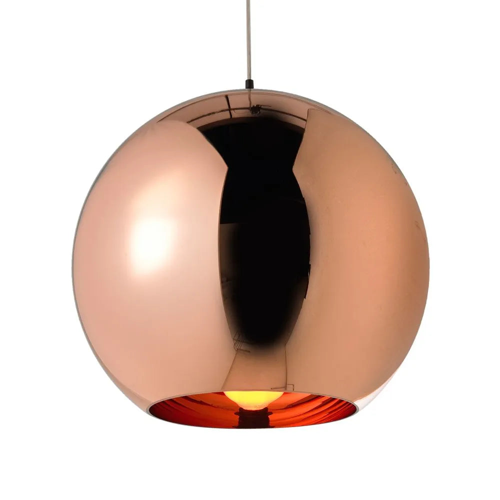 Copper Shade Round Pendant / Large D45cm - Clearance