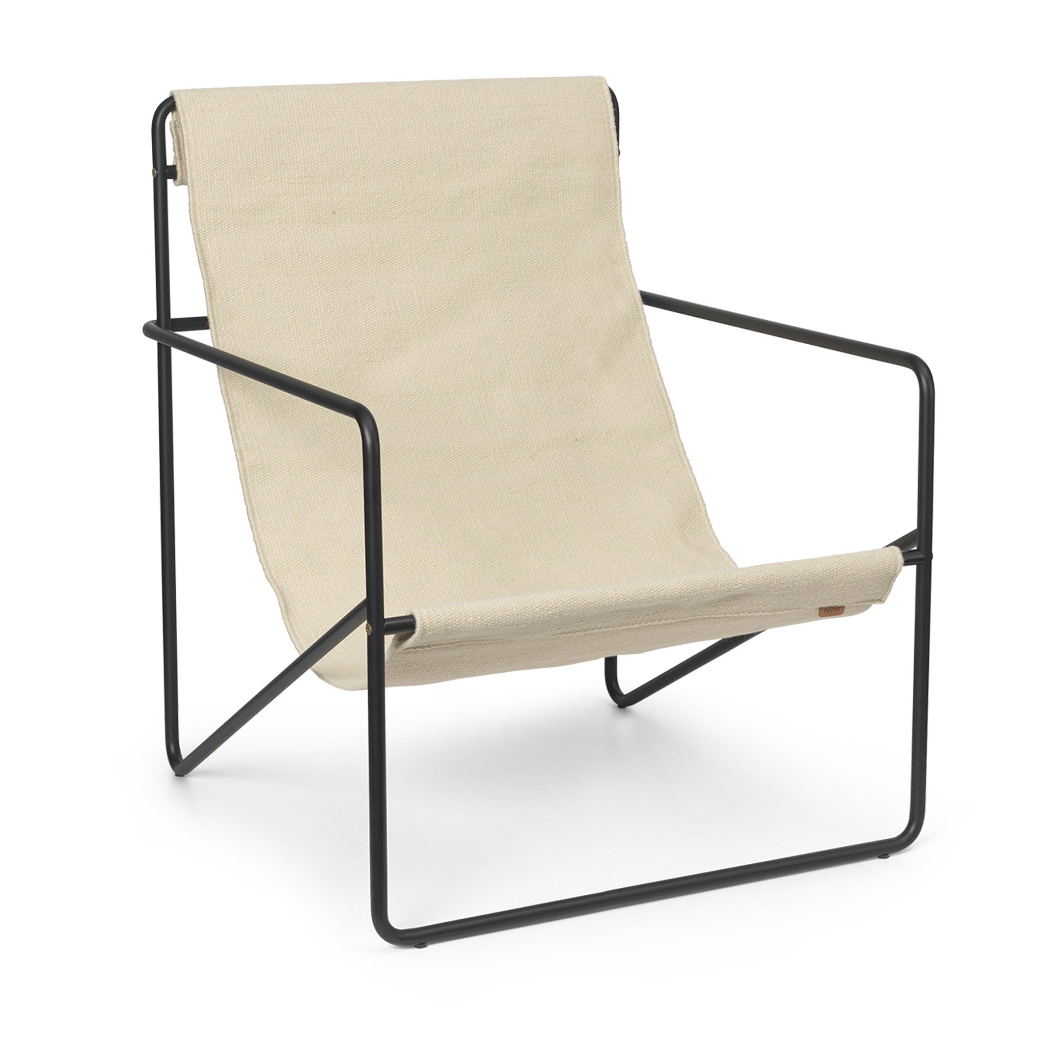 Ferm Living Desert Lounge Chair – Black – Cloud Seat (Clearance)