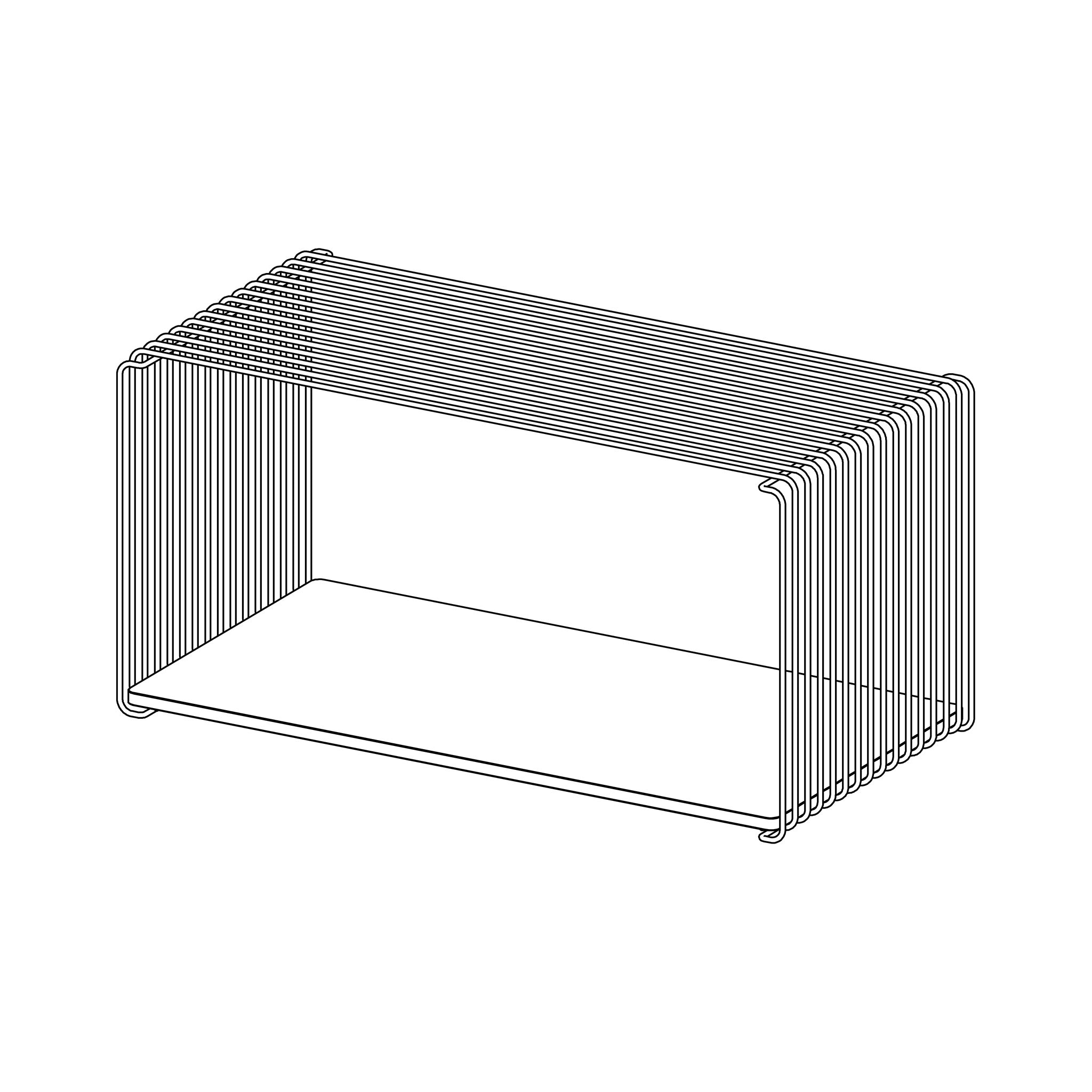 Shelves For Panton Wire by Montana Furniture