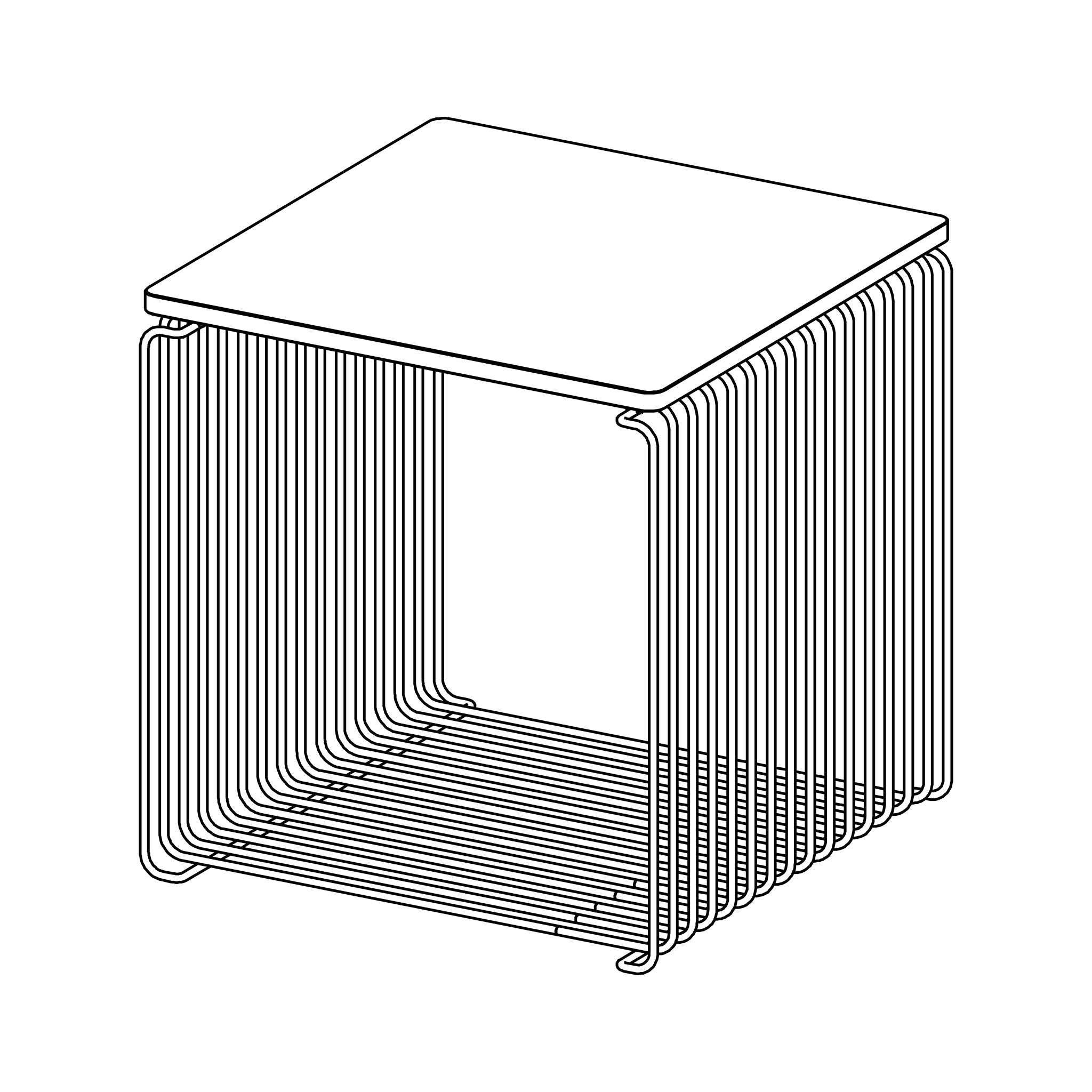 Tops For Panton Wire by Montana Furniture