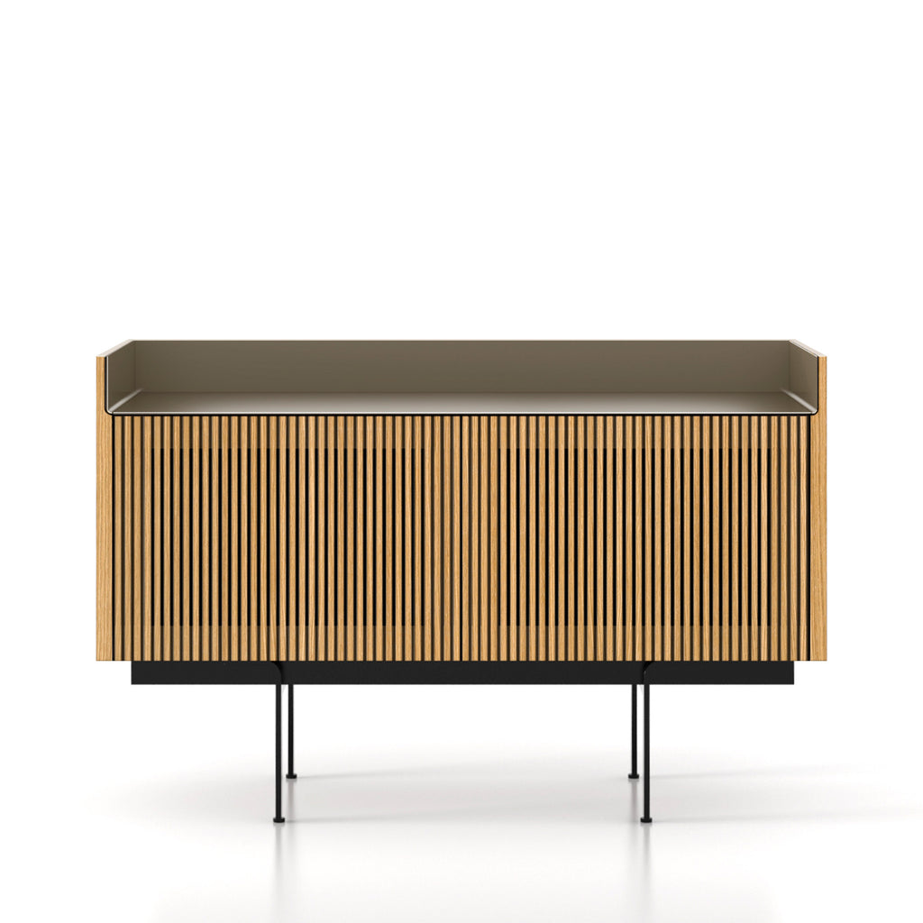 Stockholm Technic 2-Door Sideboard With Legs by Punt