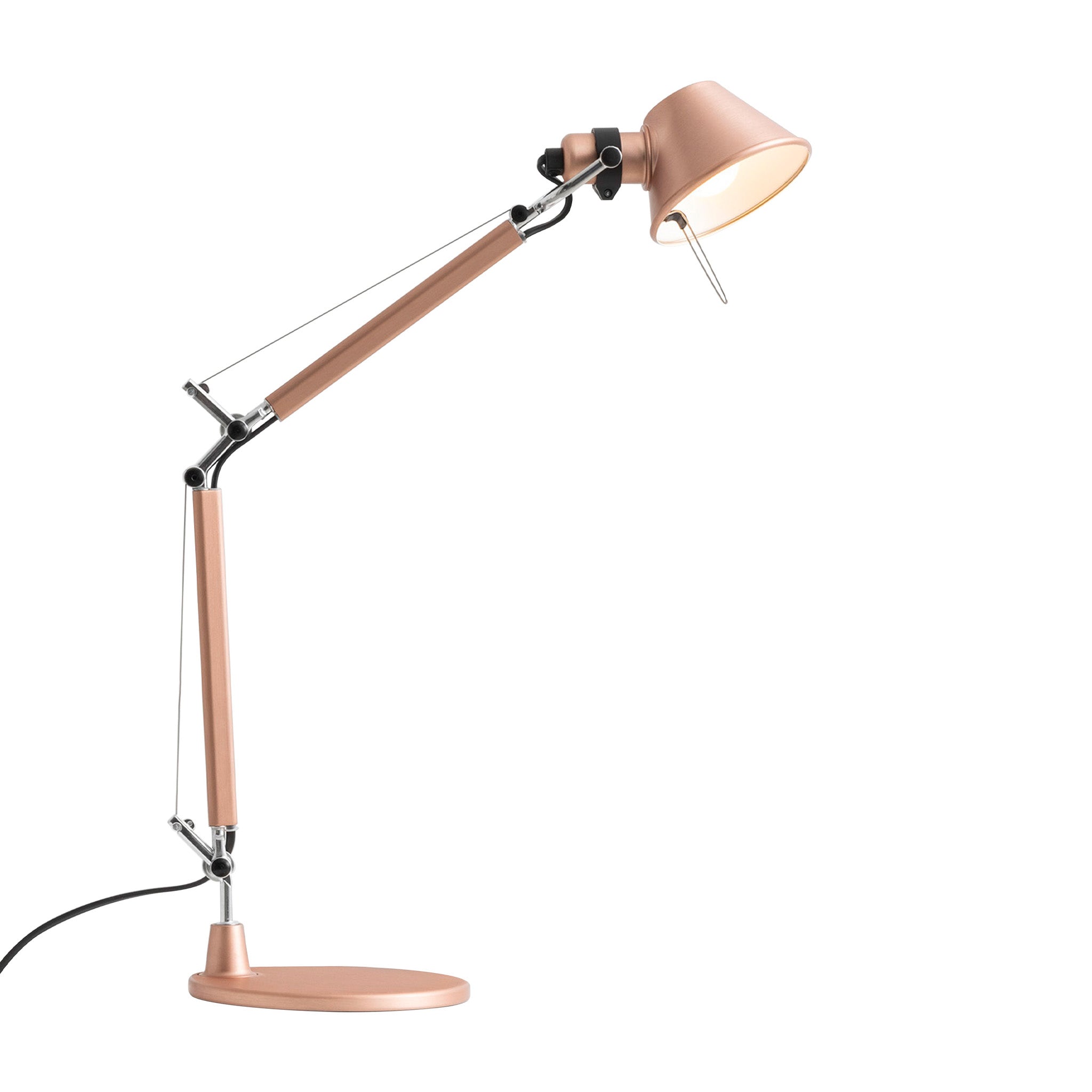 Tolomeo Micro Desk Light Special Edition / Brushed Copper by Artemide