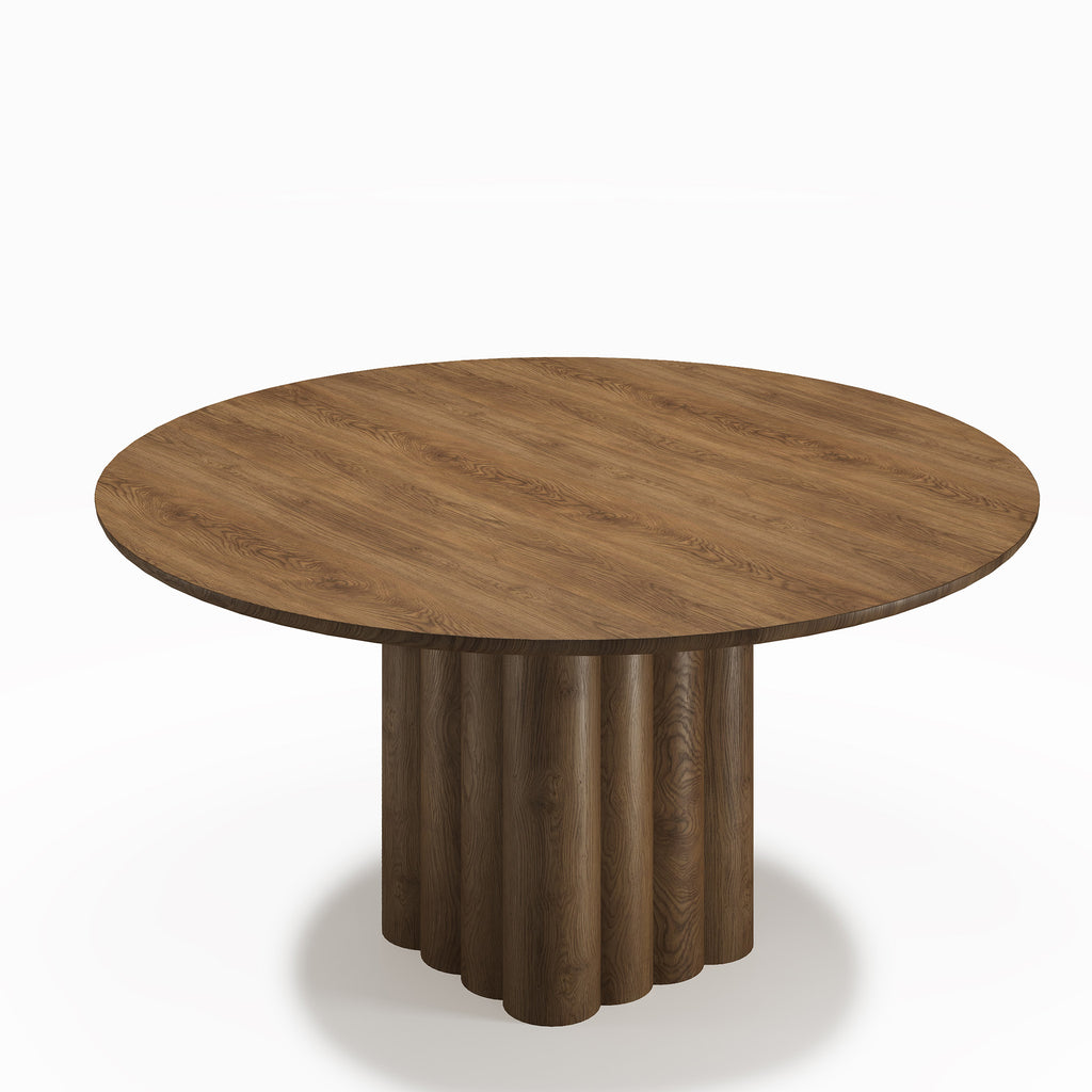 Plush Table Round by Jacob Plejdrup for DK3