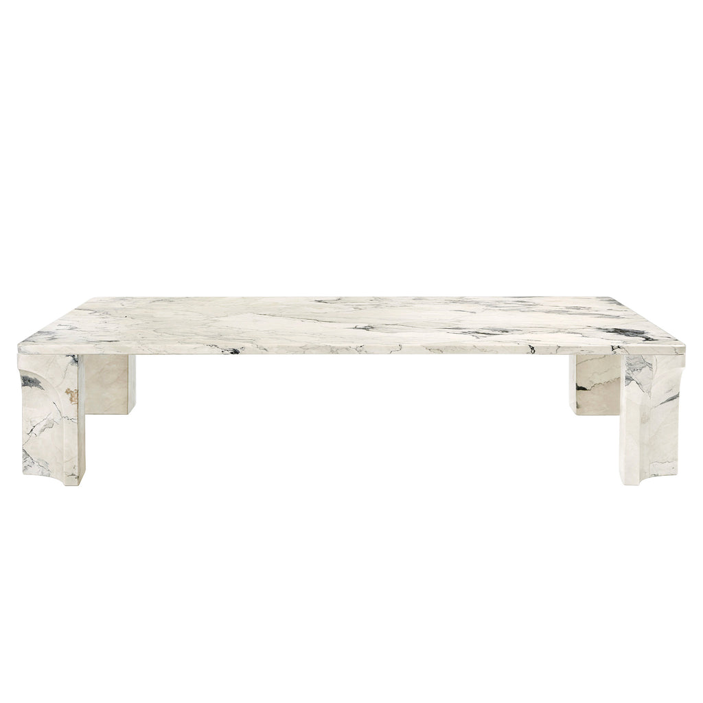 Doric Coffee Table 140 x 80cm Rectangular by GamFratesi for Gubi