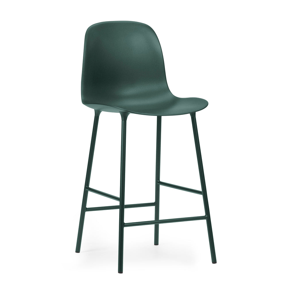 Form Bar Chair with Steel Base by Normann Copenhagen