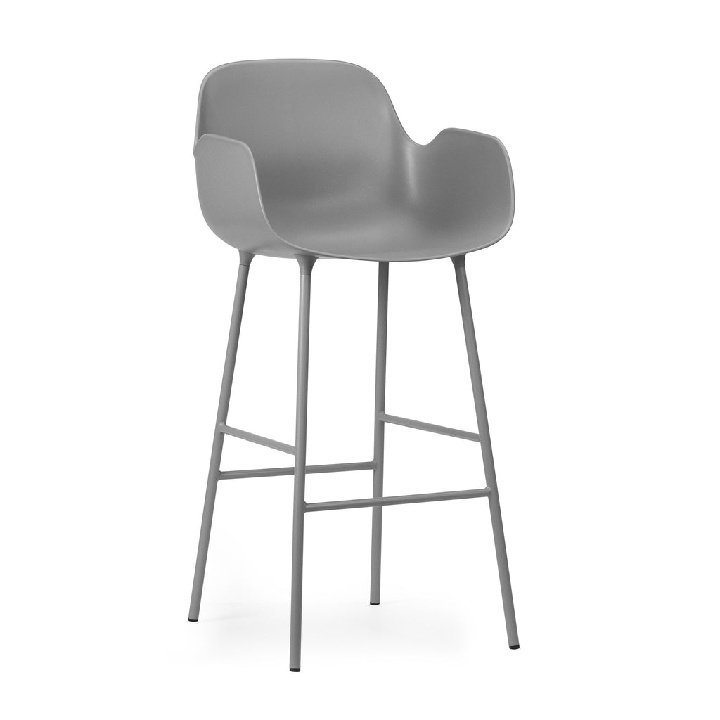 Form Bar Armchair with Steel Base by Normann Copenhagen