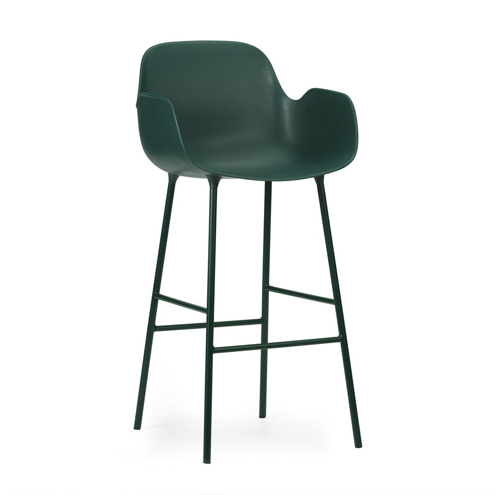 Form Bar Armchair with Steel Base by Normann Copenhagen