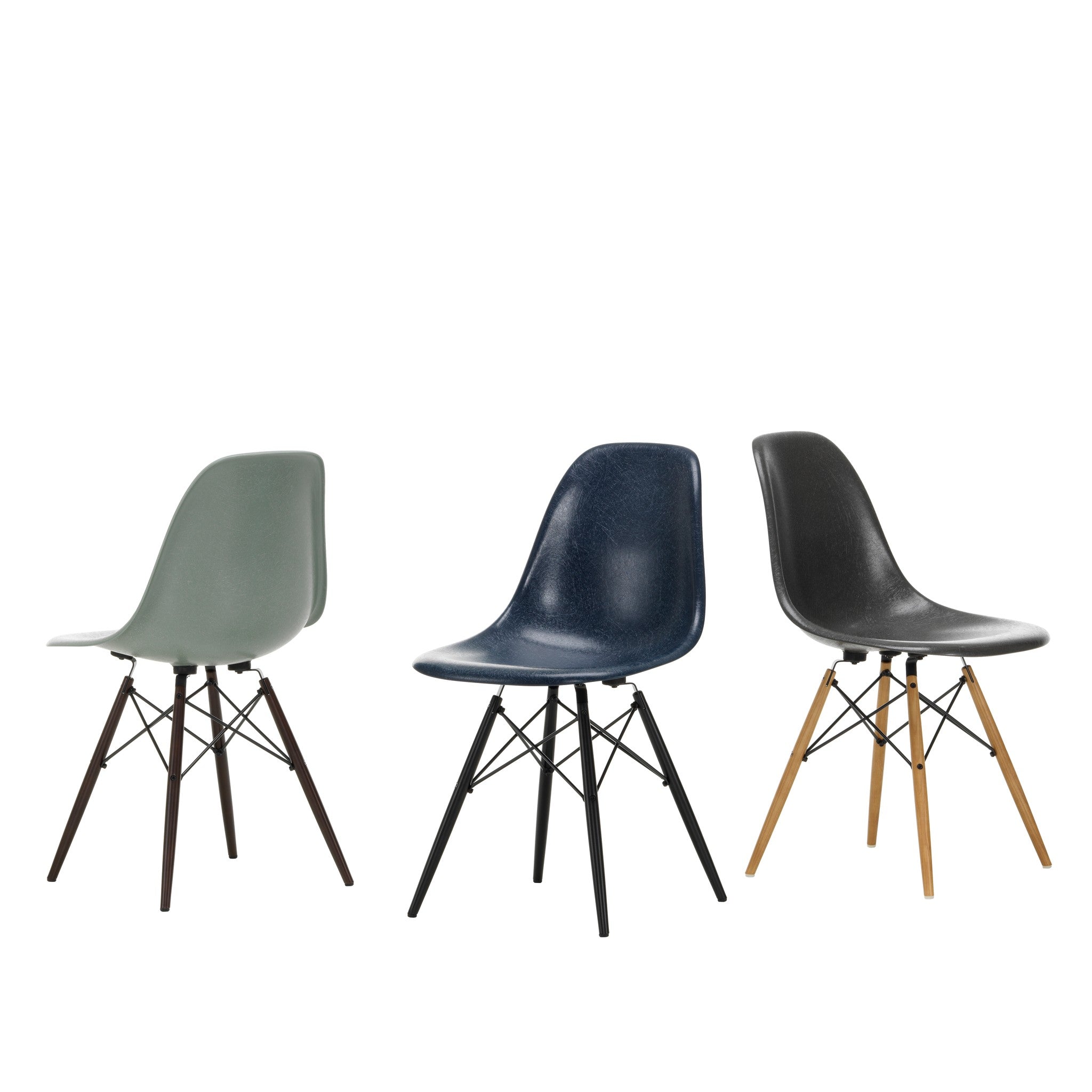 Eames Fiberglass Chair DSW by Vitra