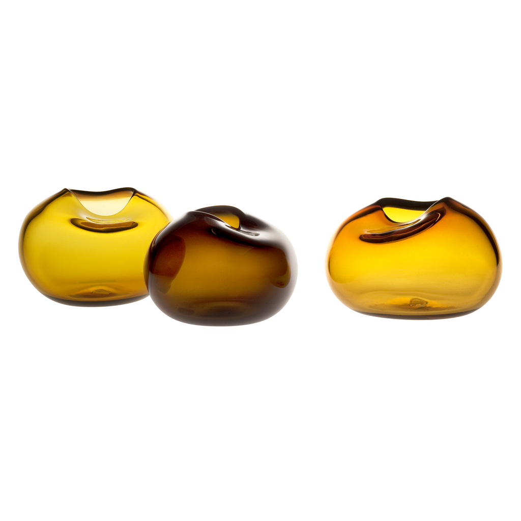 Set of 3 Small Caillou Vases by Kate Hume for When Objects Work