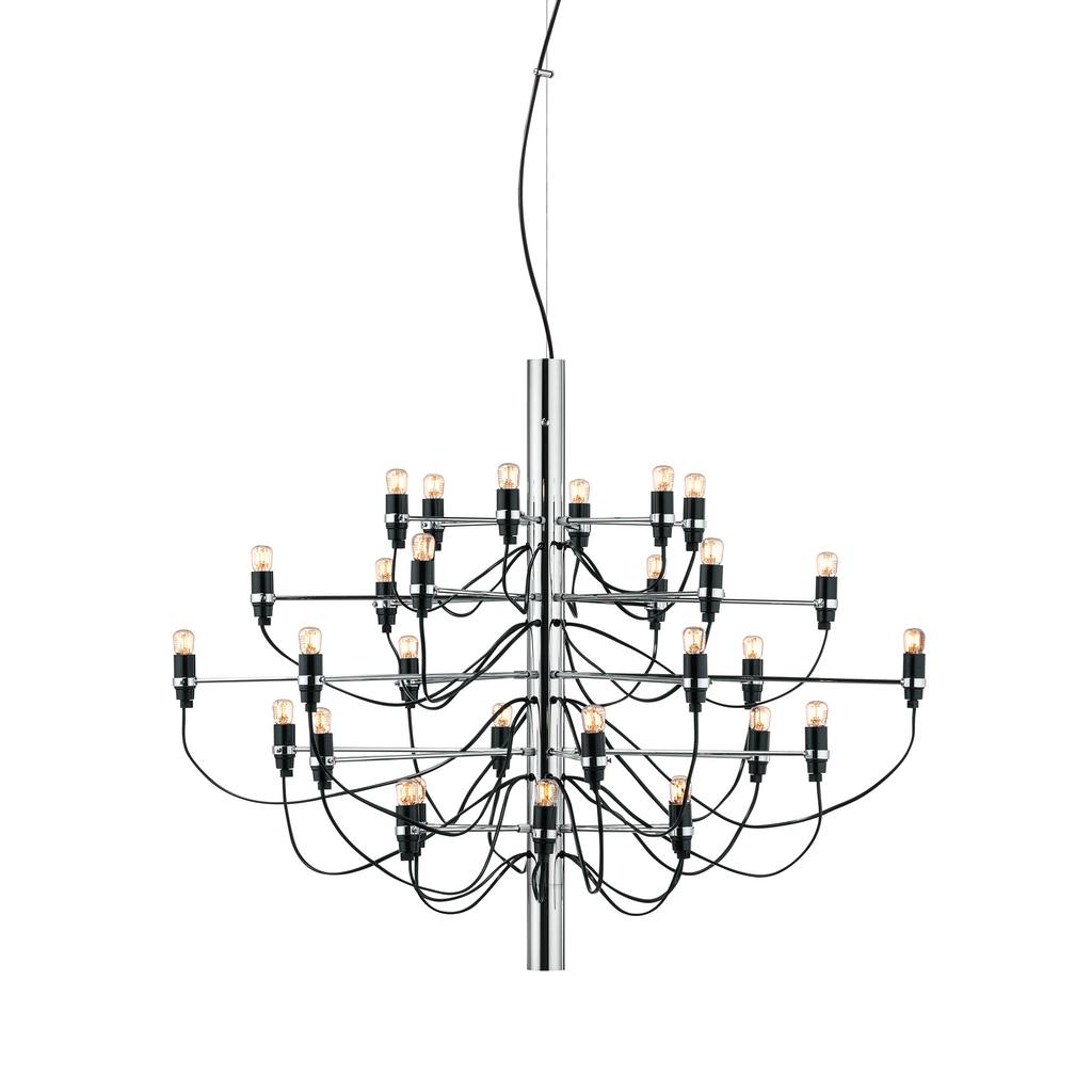 2097 Chandelier by Gino Sarfatti for Flos
