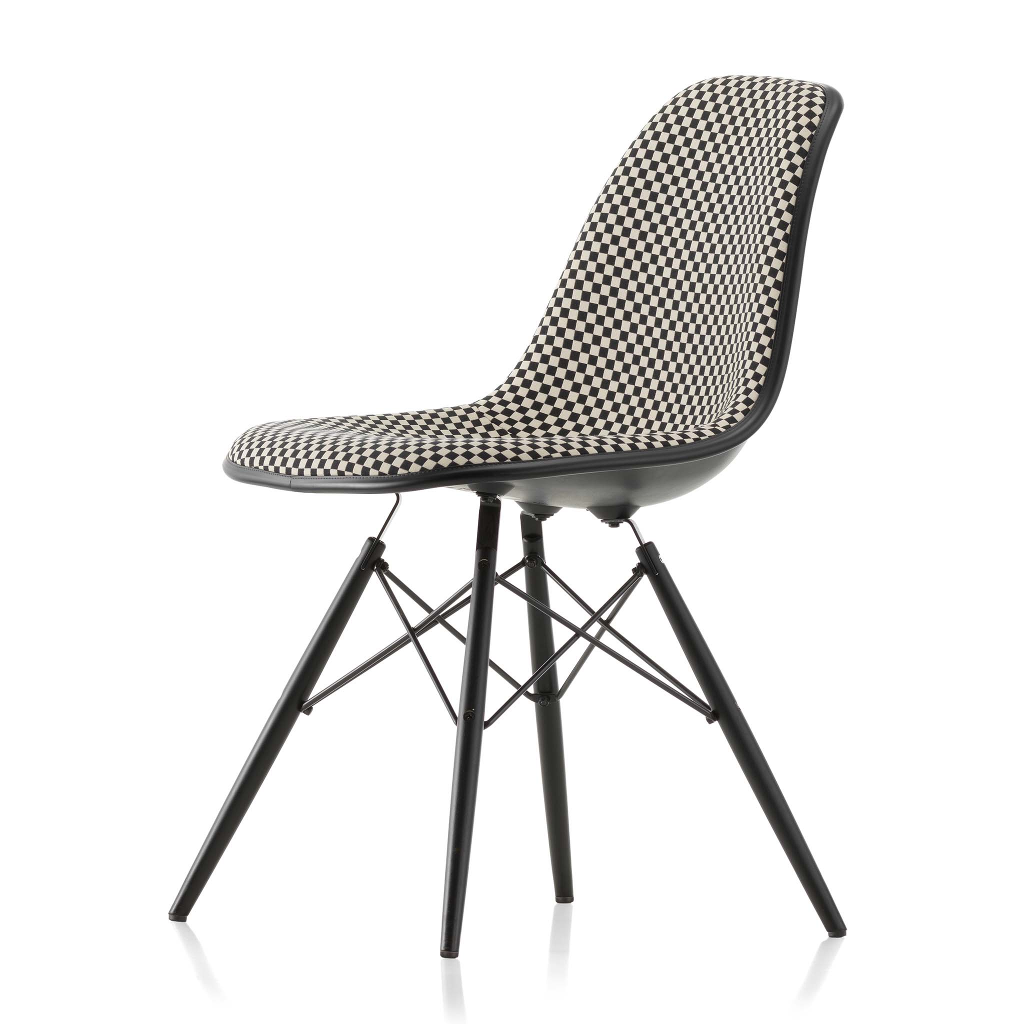 Eames DSW Chair Front Upholstered by Vitra