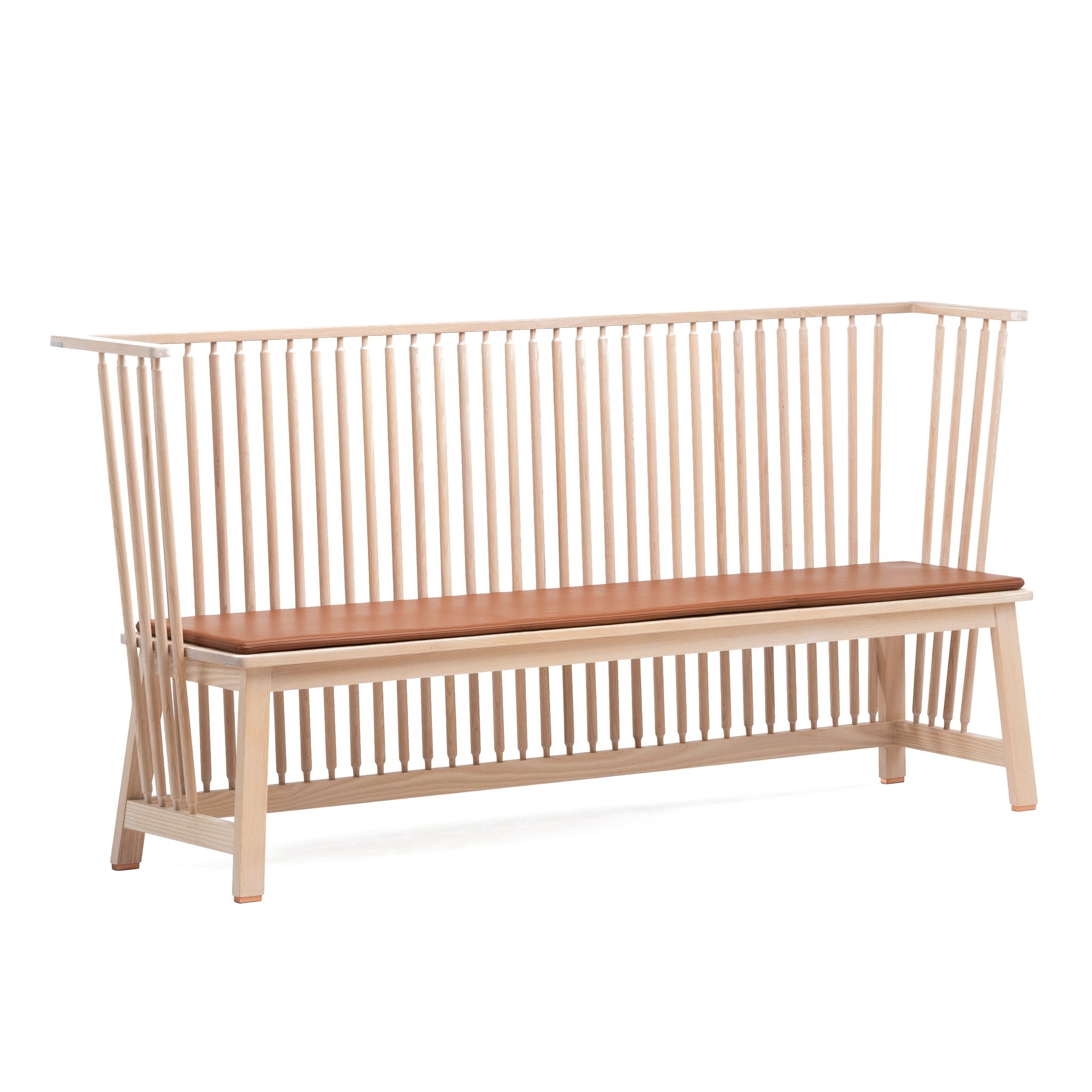 445 3-Seater Low Settle Bench by Ilse Crawford
