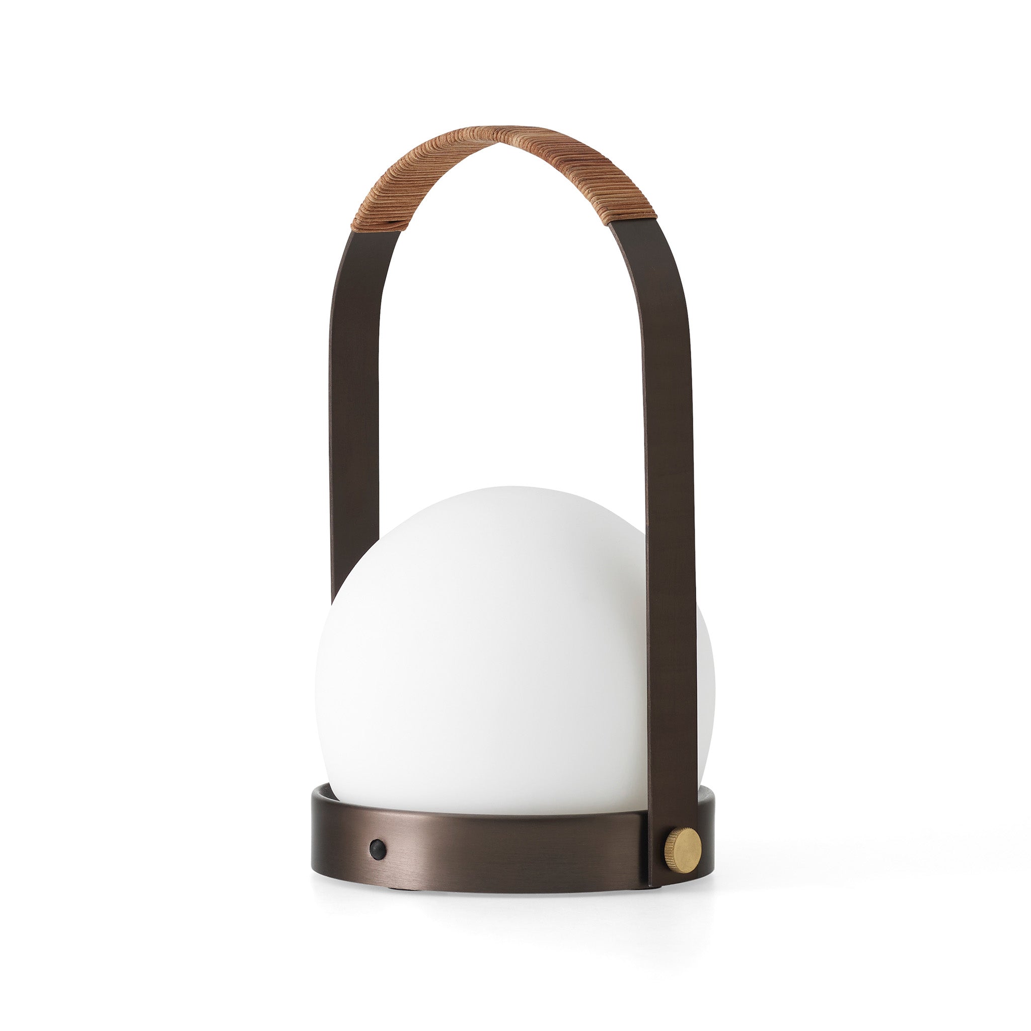 Carrie Portable LED Lamp - Leather by Norm Architects