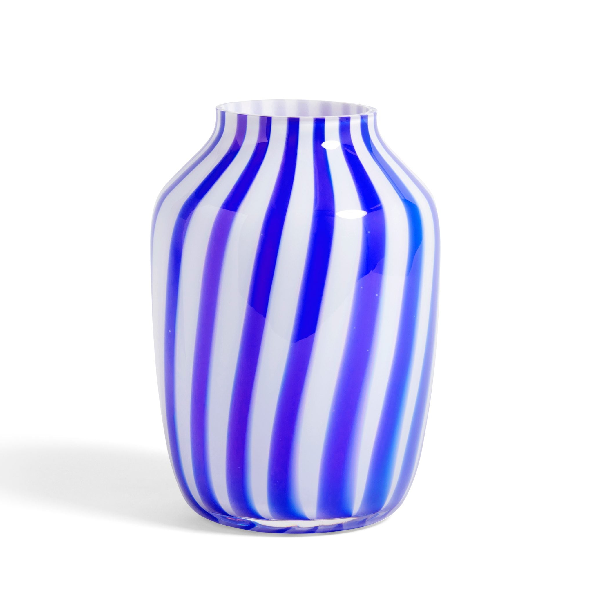 Blue Juice Vase High by Hay