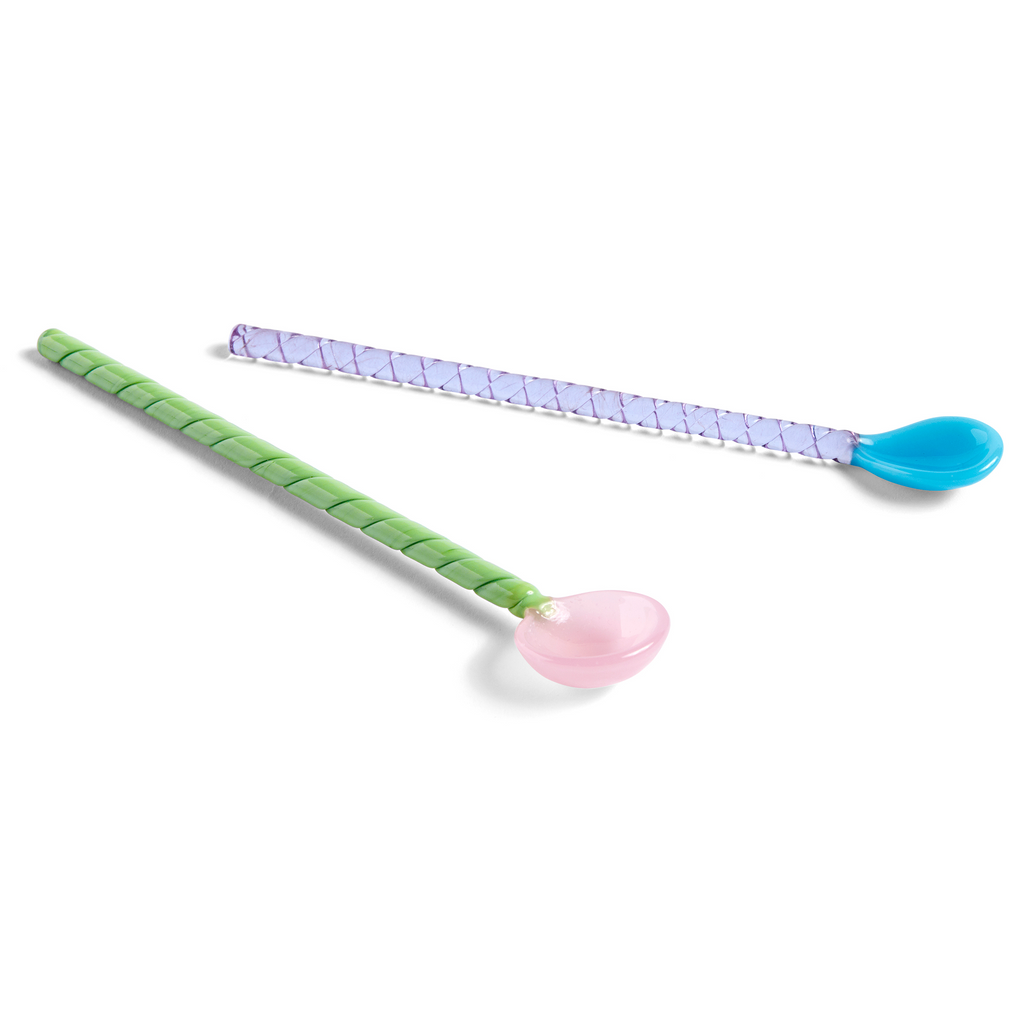 Glass Spoons - Twist by HAY