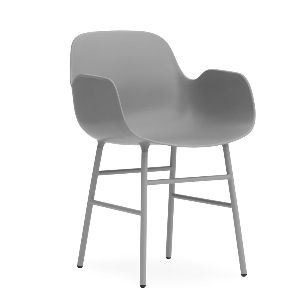 Form Armchair with Steel Base by Normann Copenhagen