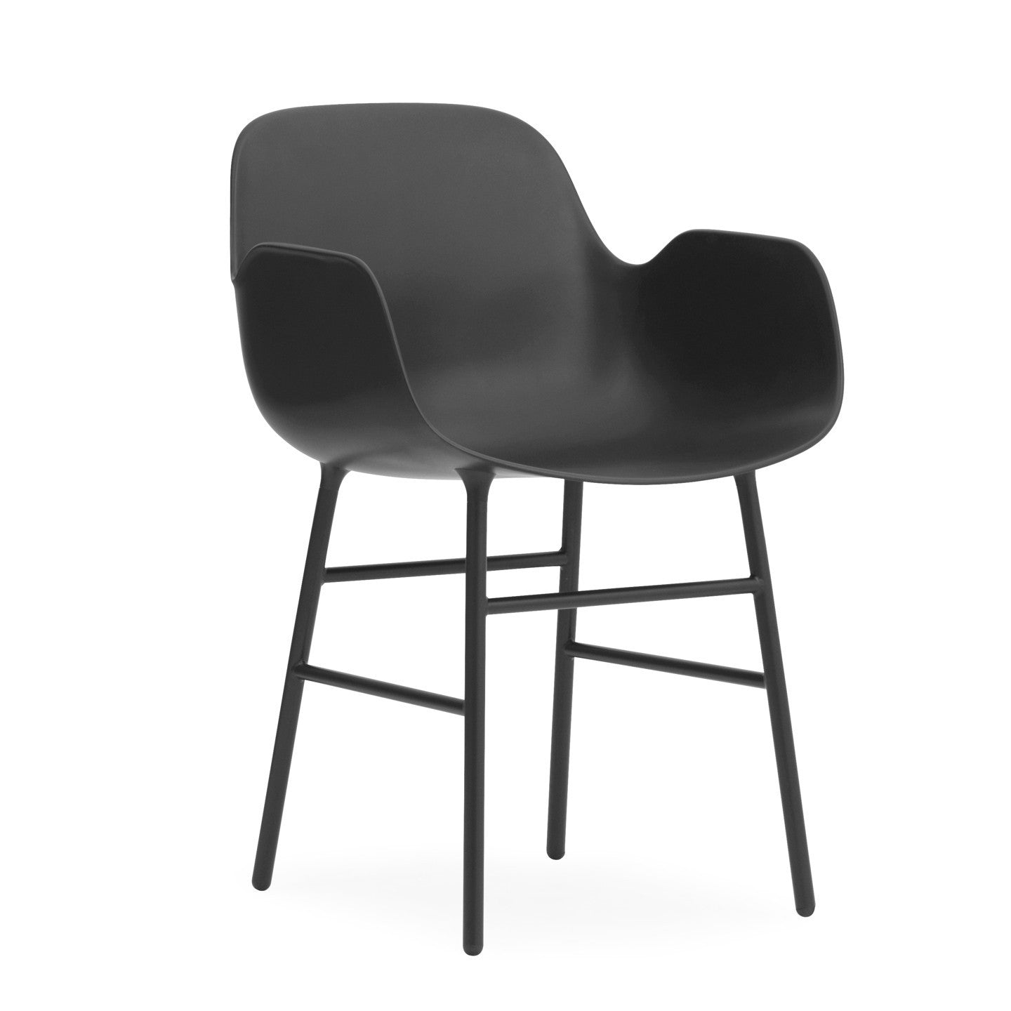 Form Armchair with Steel Base by Normann Copenhagen