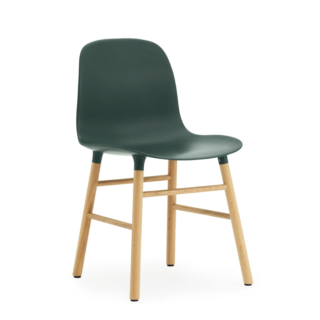 Form Chair with Wooden Base by Normann Copenhagen