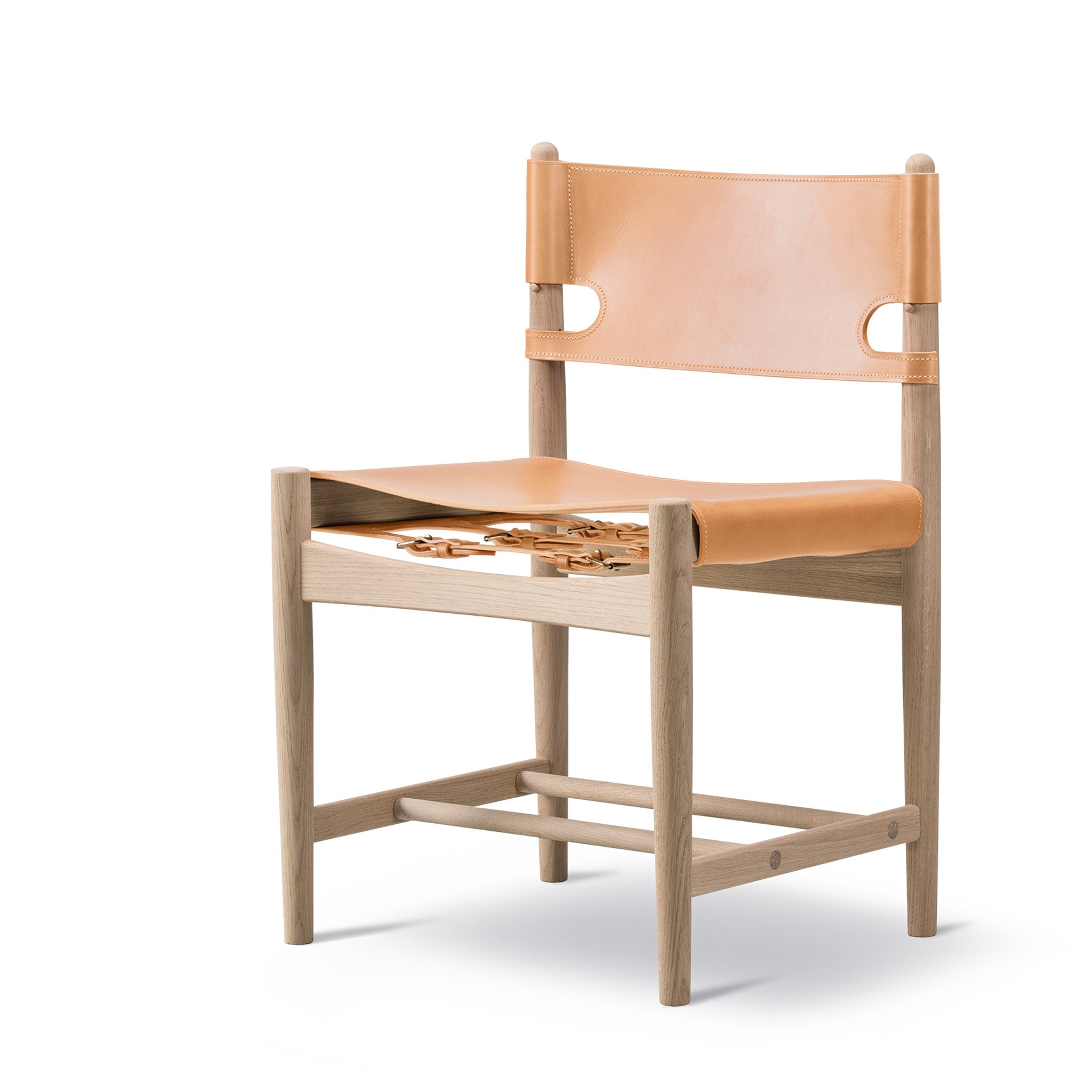 Spanish Dining Chair Without Arms by Fredericia