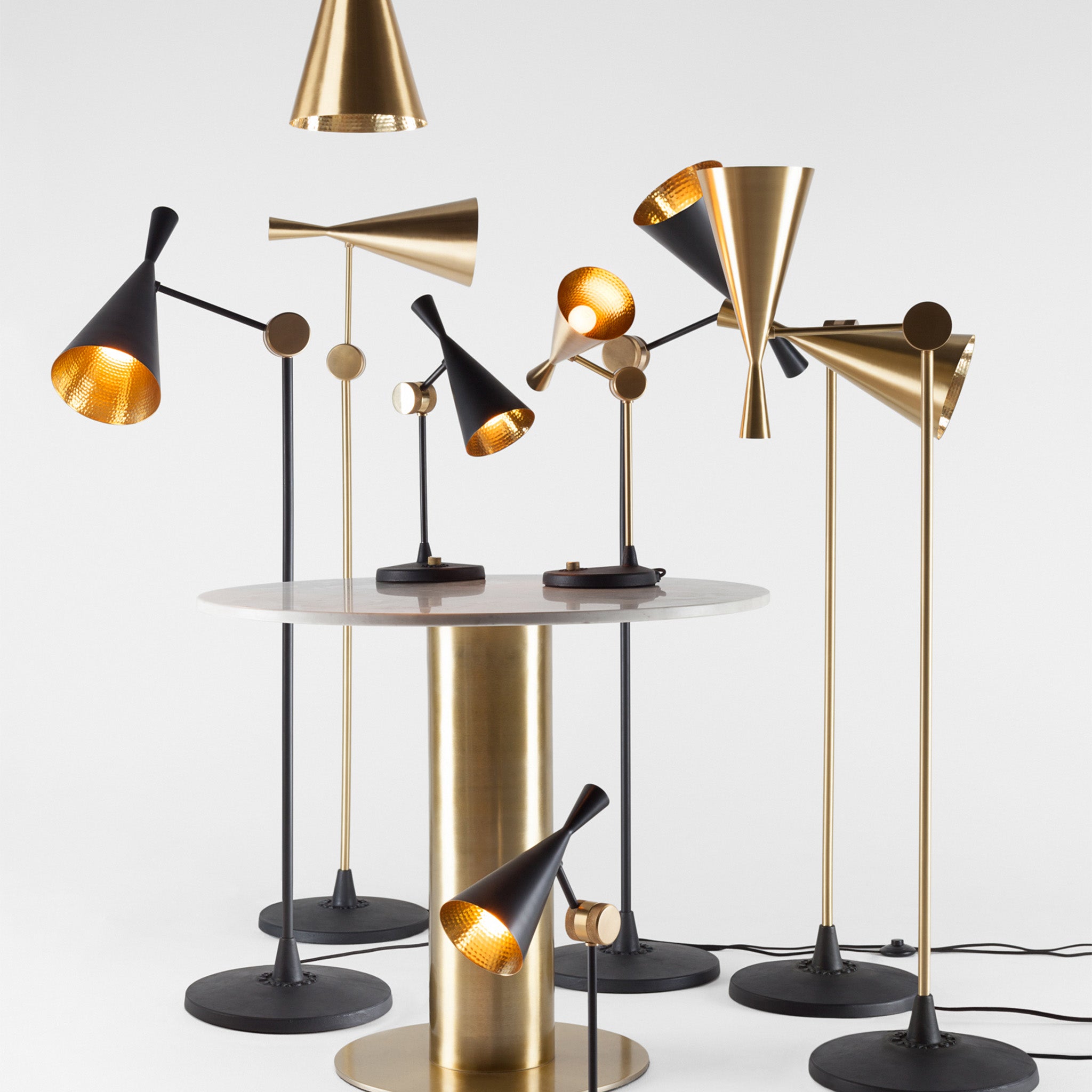 フロアスタンド Beat Floor Light Tom Dixon Beat Floor Light by Tom Dixon — haus®