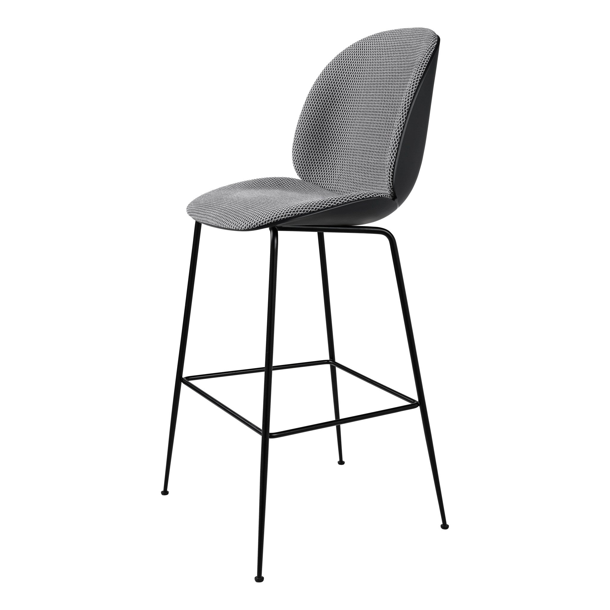 Beetle Counter Chair H65cm Front Upholstered by Gubi