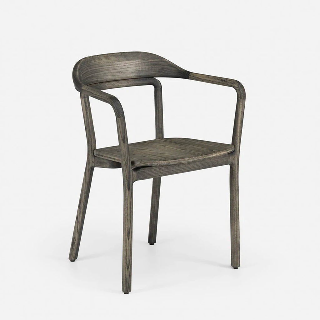 Duet Chair Timber Seat by Neri & Hu