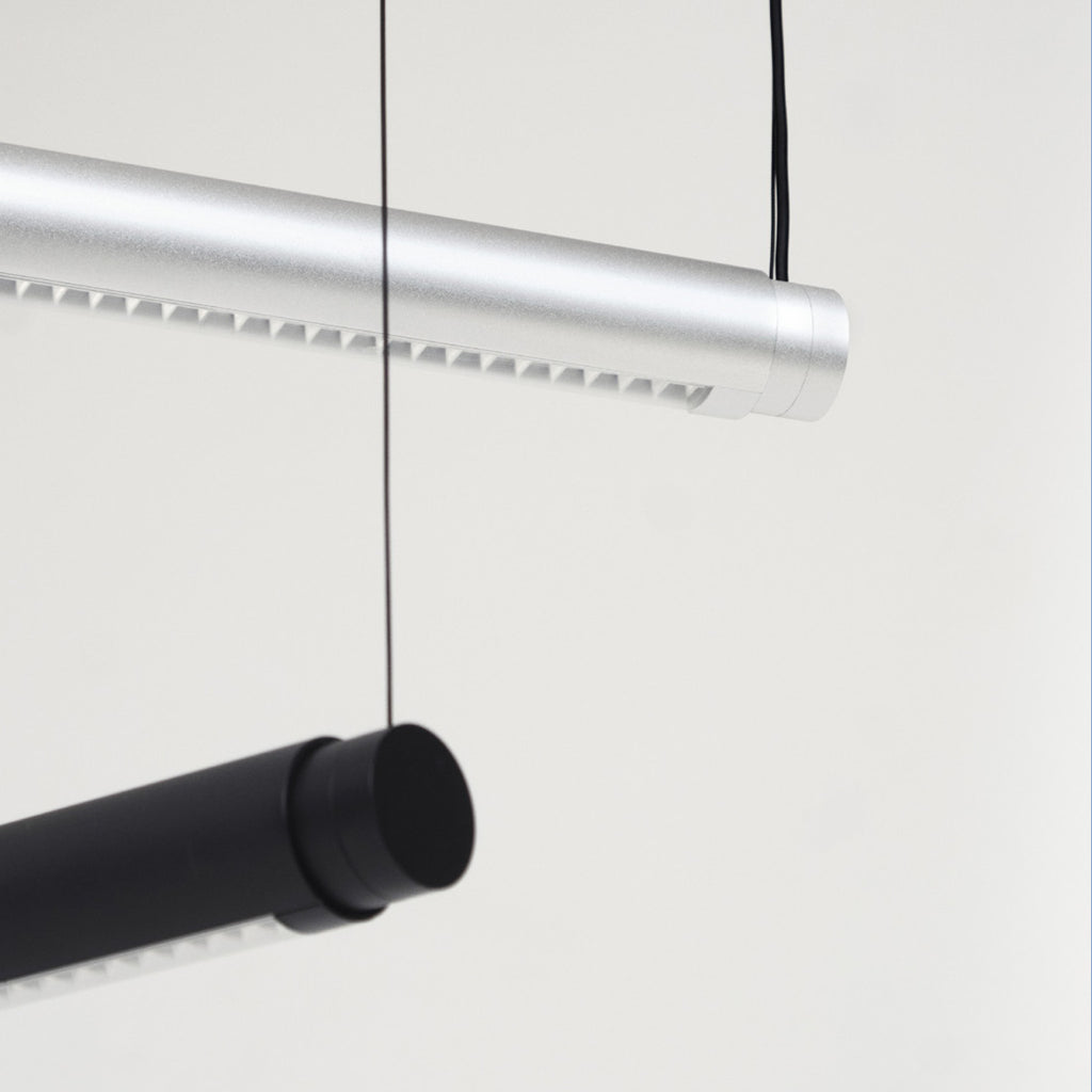 Factor Linear Suspension Lamp By Hay
