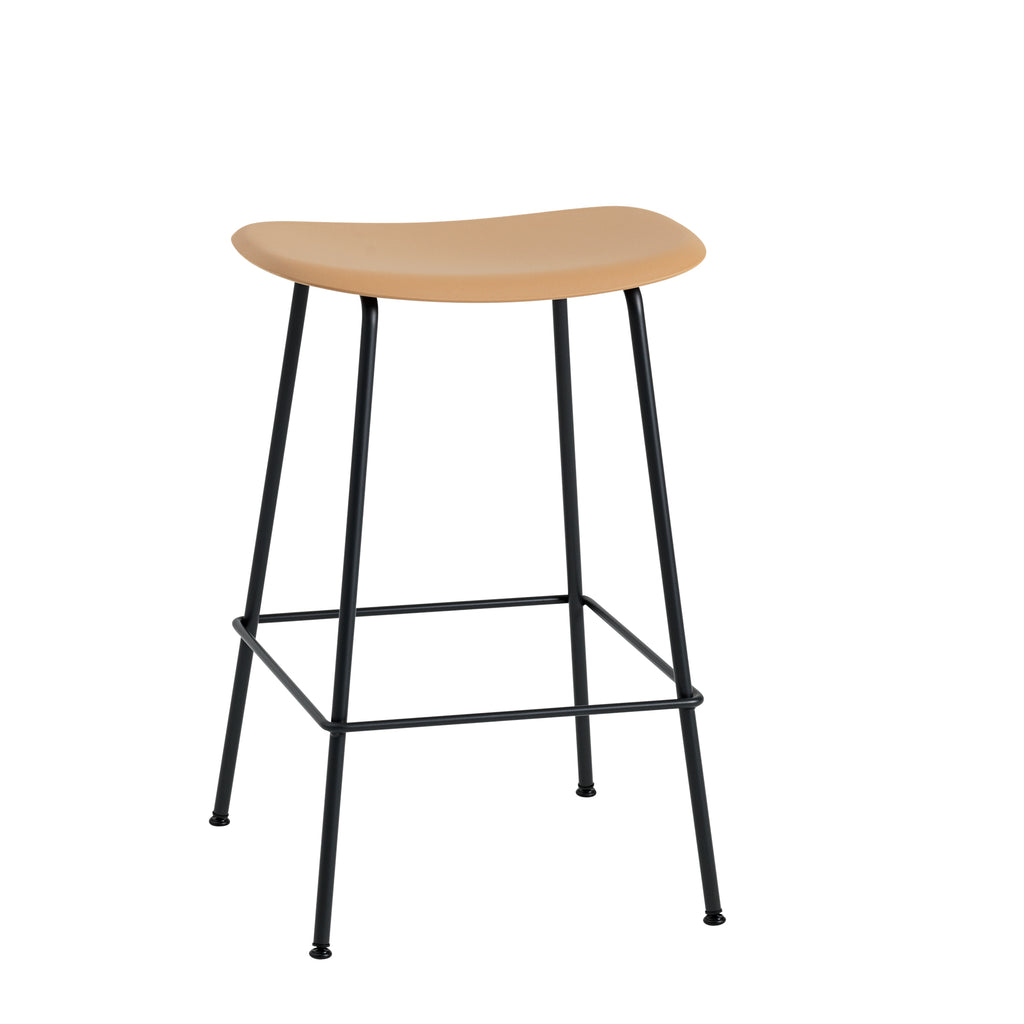 Fiber Bar Stool Tube Base by Muuto