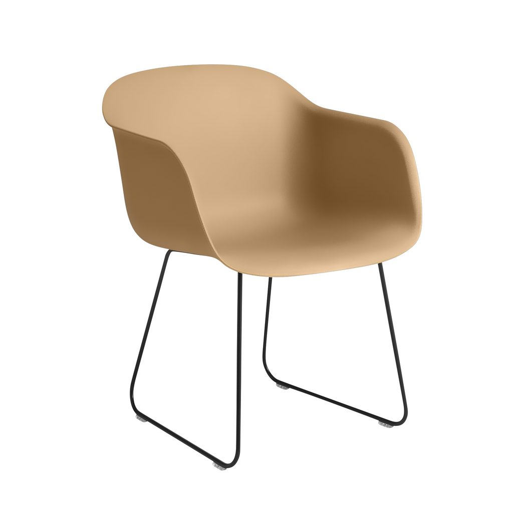 Fiber Armchair - Sled base by Muuto